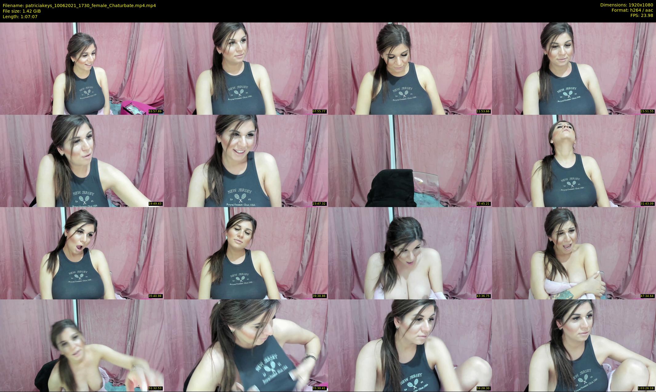 patriciakeys — 68 minute Chaturbate female cam show recording, 1080p, Jun 10, 2021