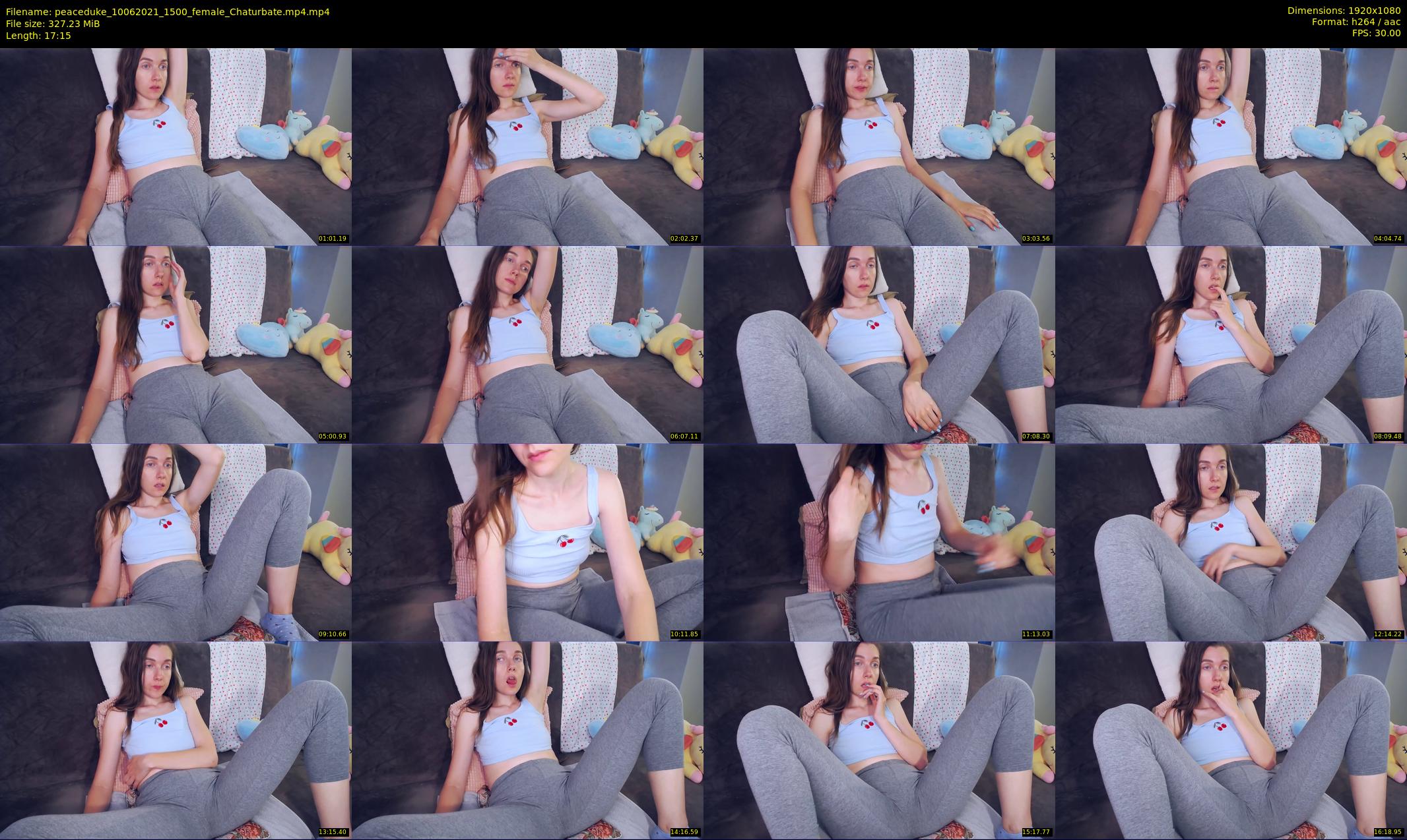 peaceduke — 18 minute Chaturbate female cam show recording, 1080p, Jun 10, 2021