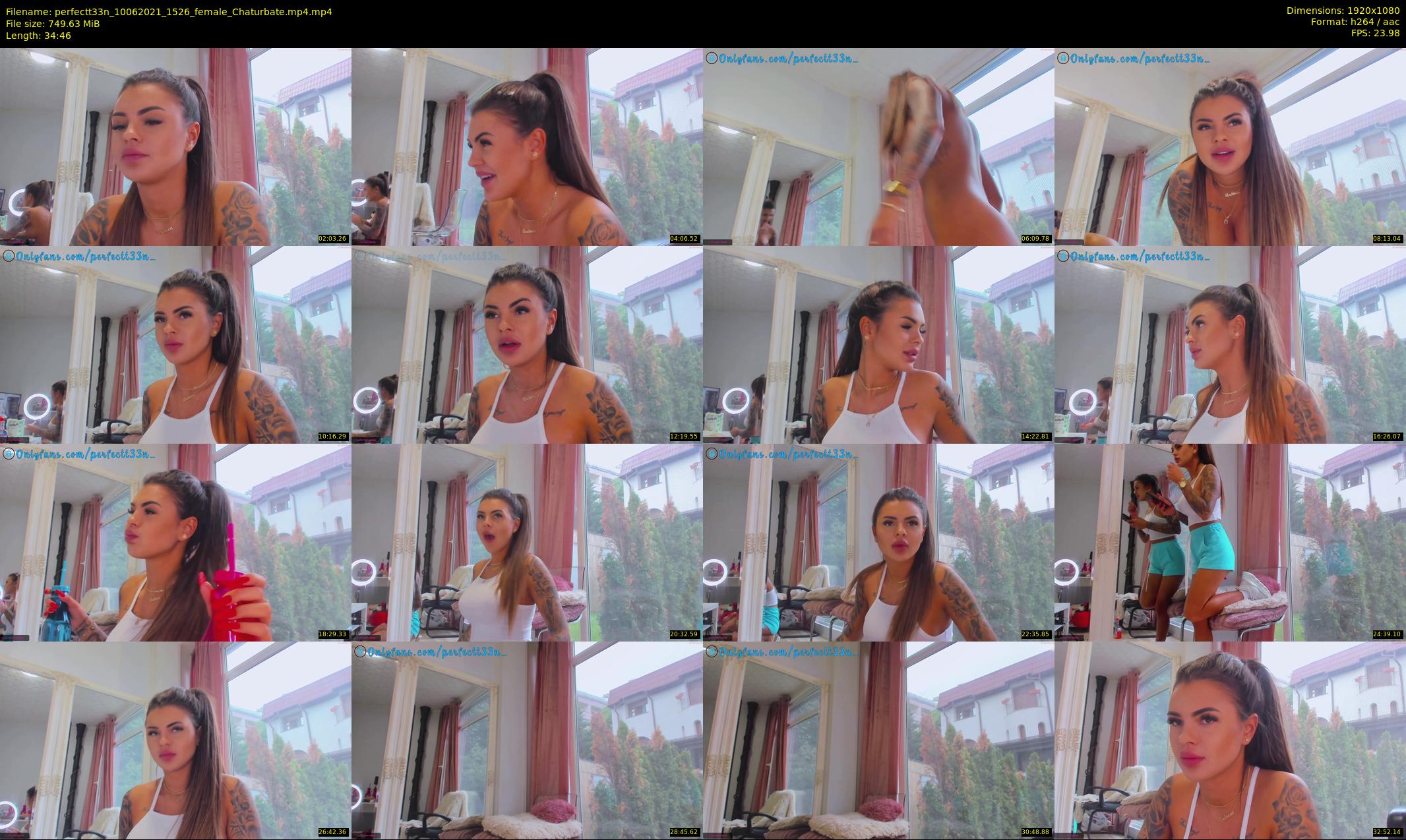 perfectt33n — 35 minute Chaturbate female cam show recording, 1080p, Jun 10, 2021
