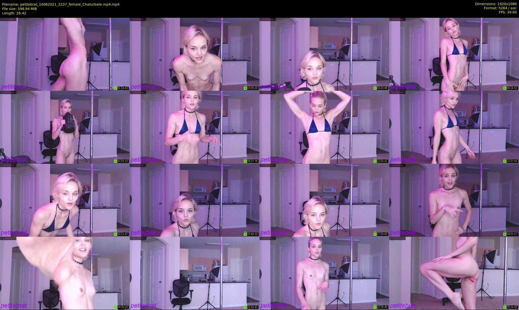 petitebrat — 27 minute Chaturbate female cam show recording, 1080p, Jun 10, 2021