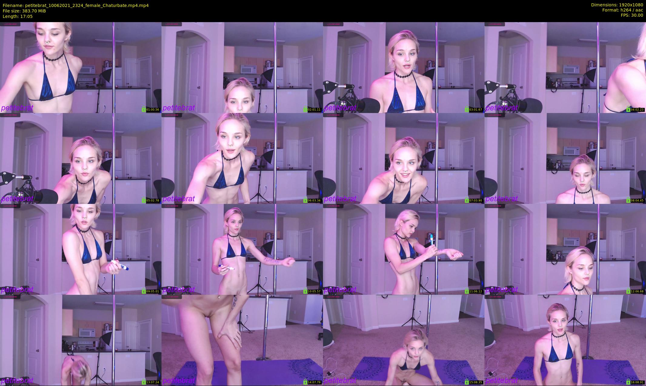 petitebrat — 18 minute Chaturbate female cam show recording, 1080p, Jun 10, 2021