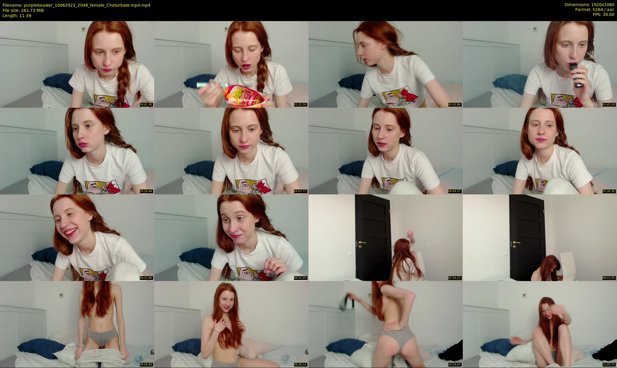 purplebeawer — 12 minute Chaturbate female cam show recording, 1080p, Jun 10, 2021