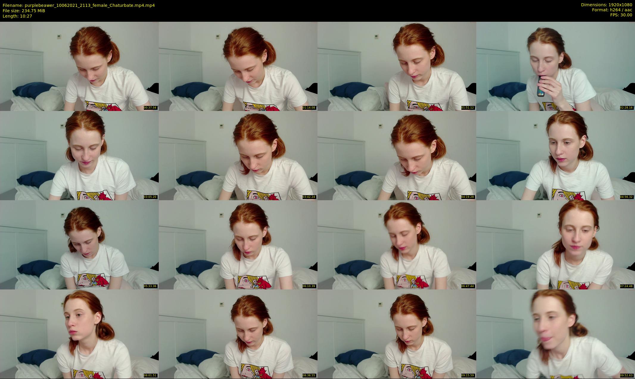 purplebeawer — 11 minute Chaturbate female cam show recording, 1080p, Jun 10, 2021