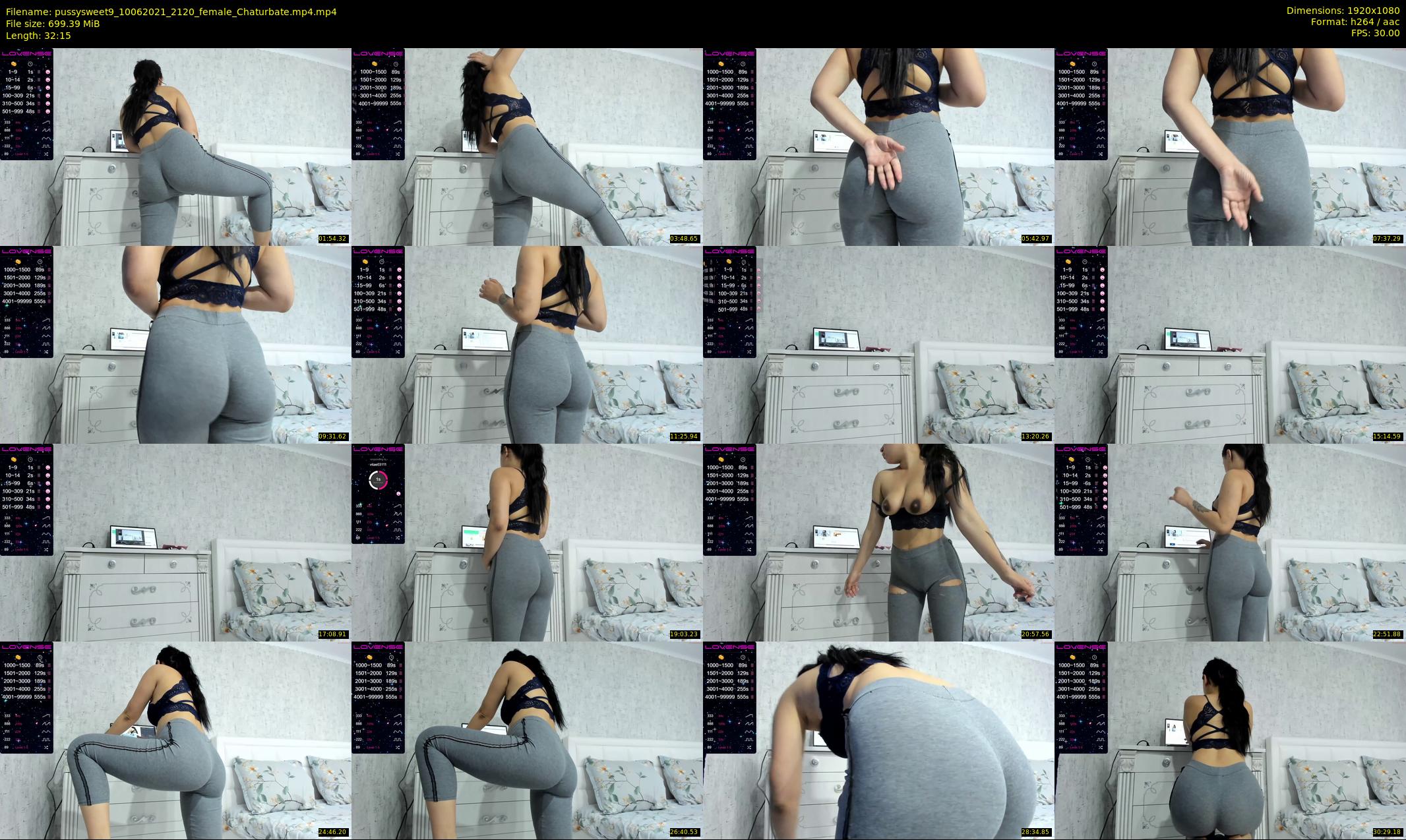 pussysweet9 — 33 minute Chaturbate female cam show recording, 1080p, Jun 10, 2021