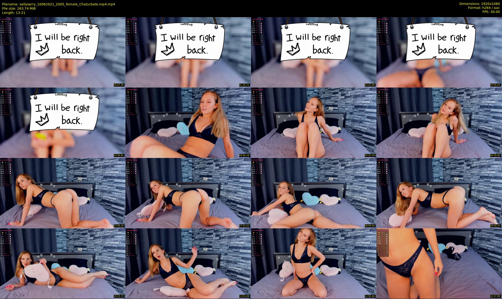 sallysarry — 14 minute Chaturbate couple cam show recording, 1080p, Jun 10, 2021