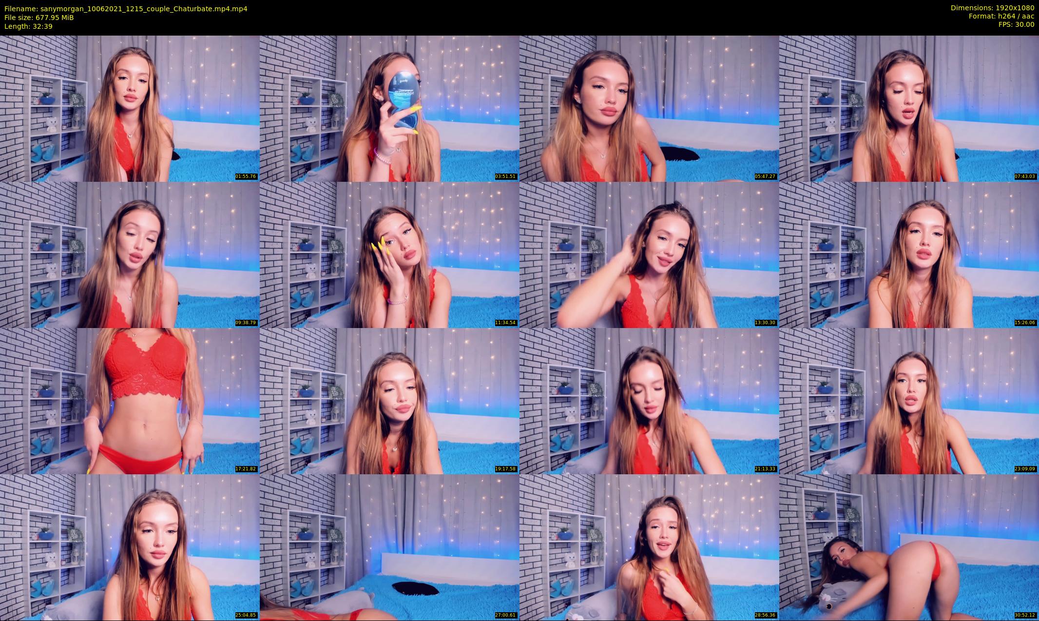 sanymorgan — 33 minute Chaturbate couple cam show recording, 1080p, Jun 10, 2021