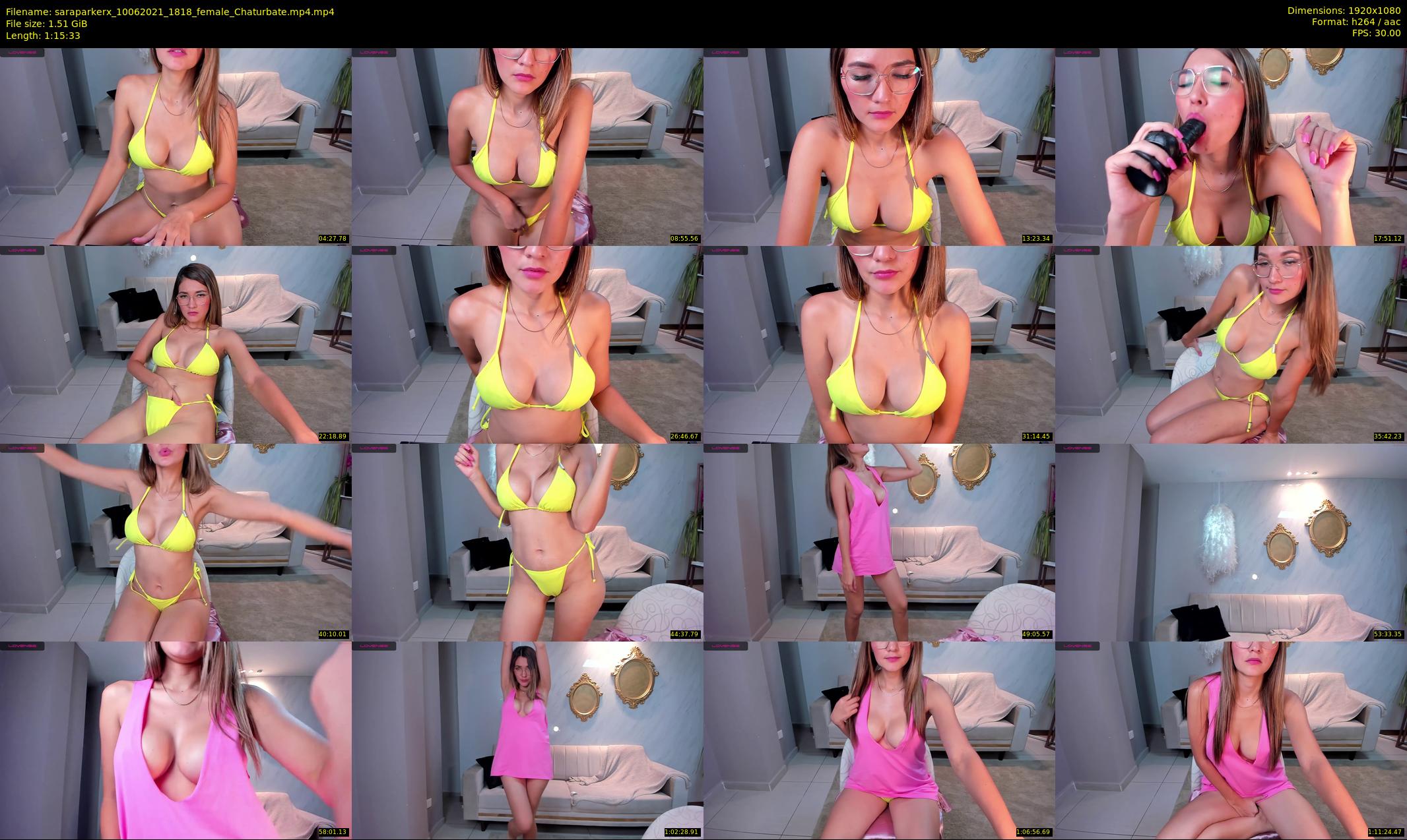 saraparkerx — 76 minute Chaturbate female cam show recording, 1080p, Jun 10, 2021