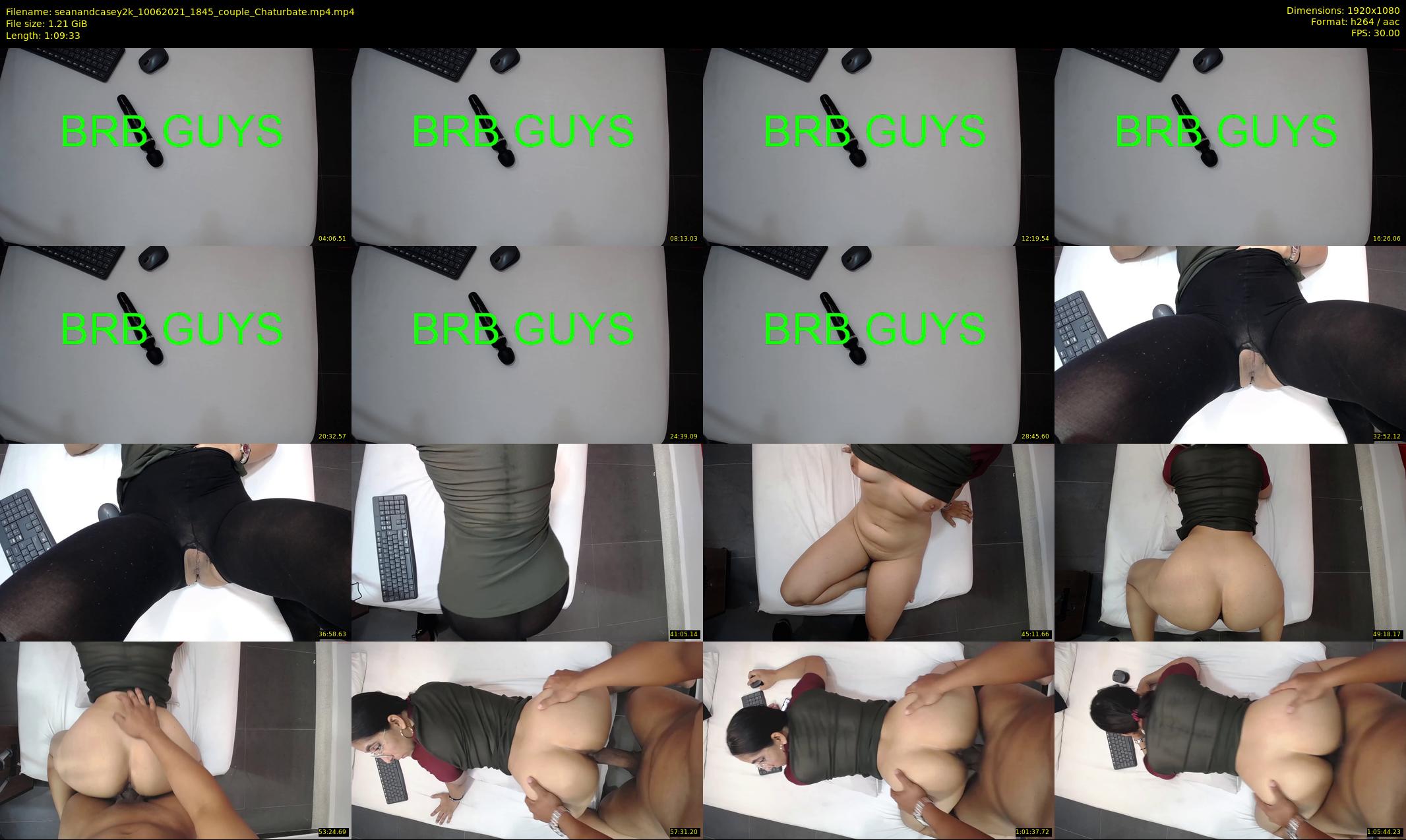seanandcasey2k — 70 minute Chaturbate couple cam show recording, 1080p, Jun 10, 2021
