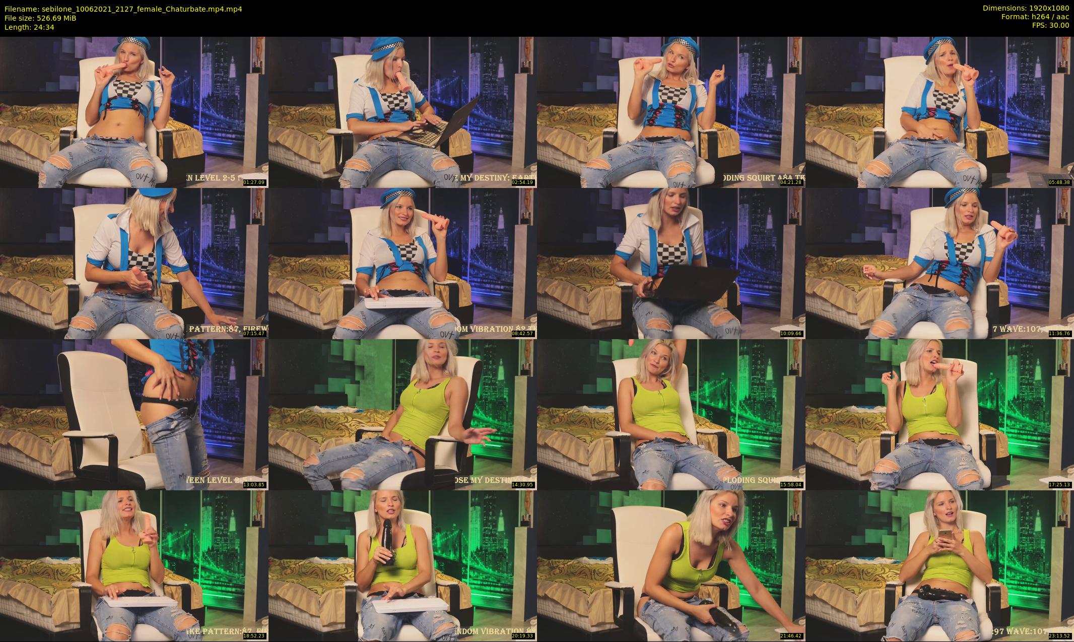 sebilone — 25 minute Chaturbate couple cam show recording, 1080p, Jun 10, 2021