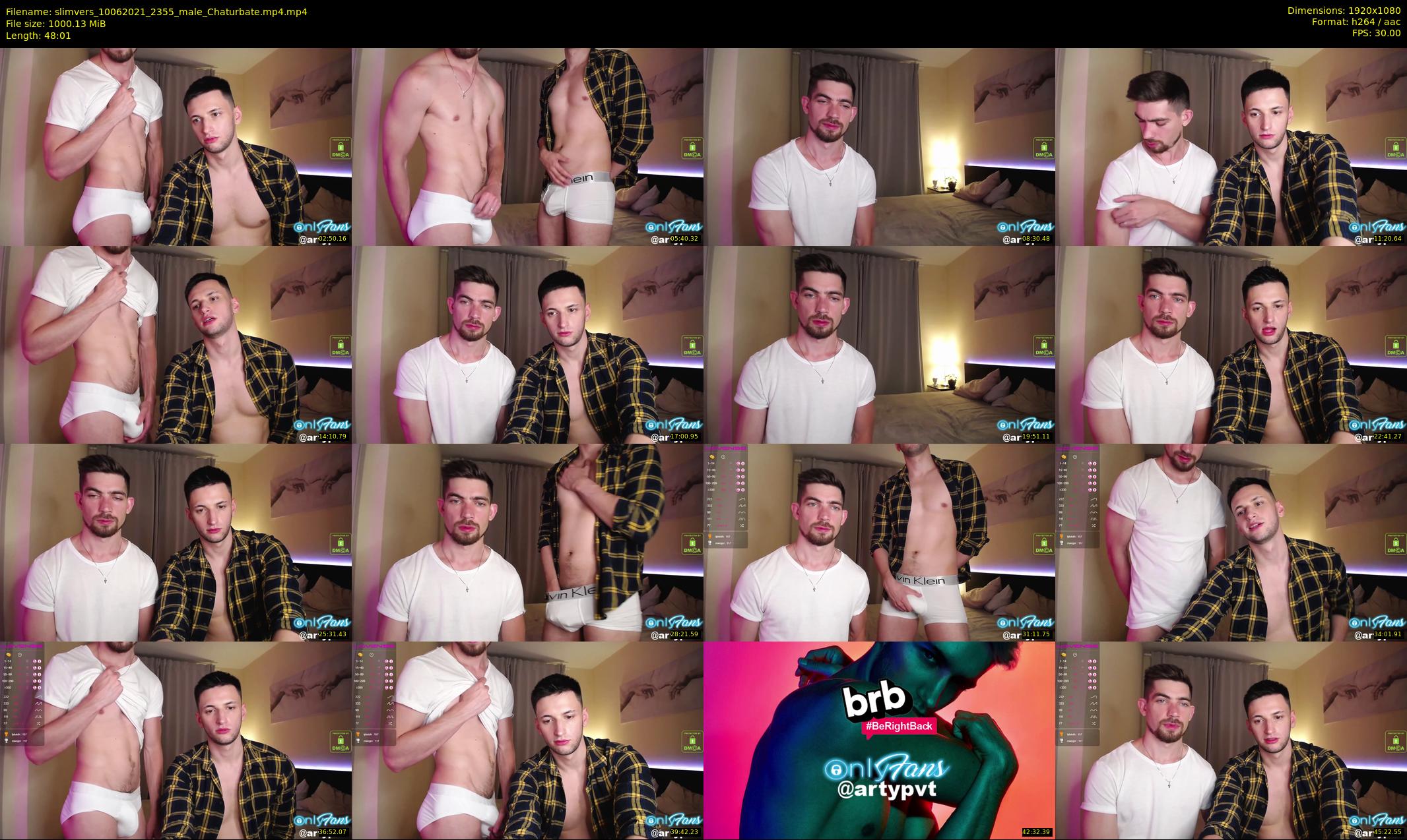 slimvers — 49 minute Chaturbate male cam show recording, 1080p, Jun 10, 2021