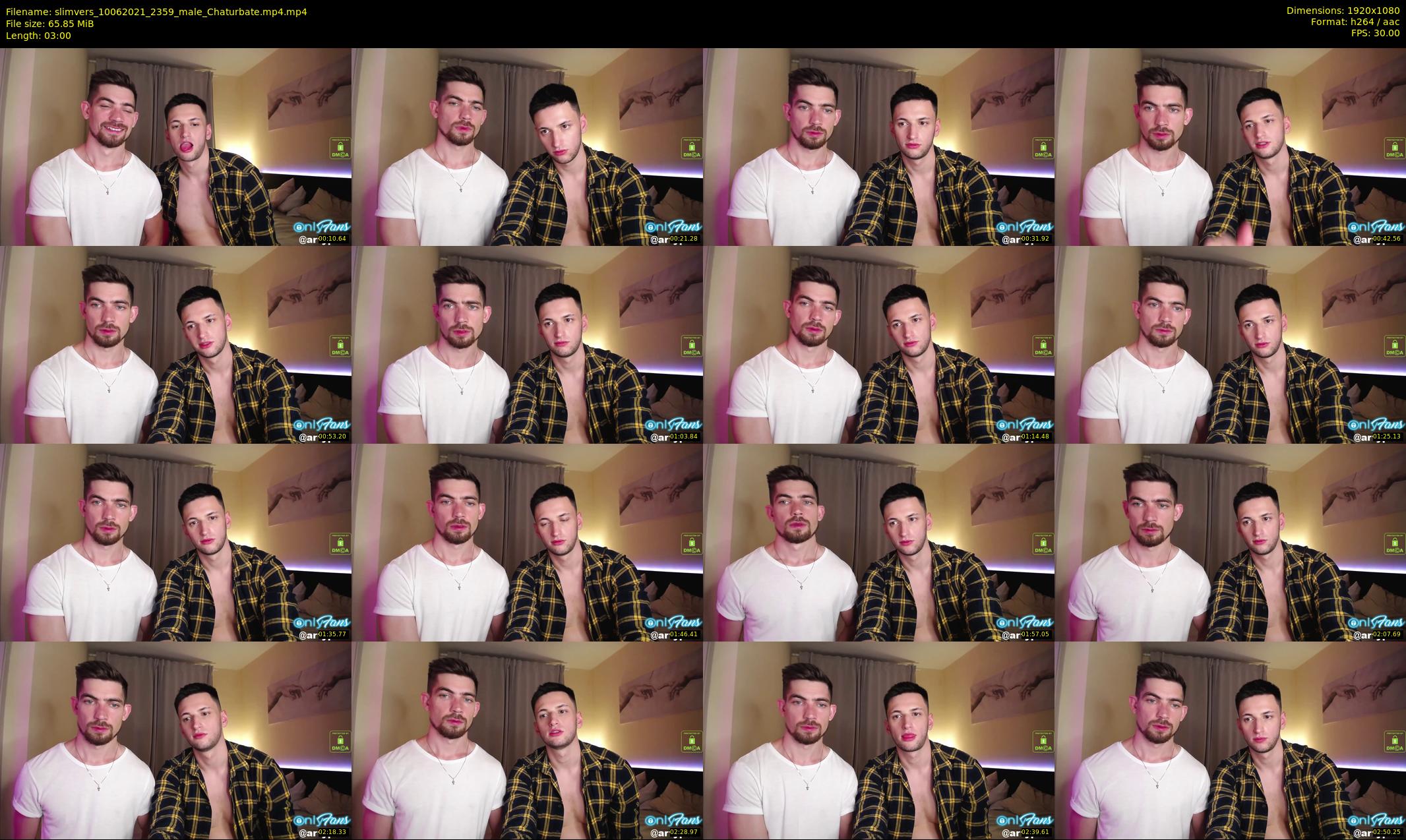 slimvers — 3 minute Chaturbate male cam show recording, 1080p, Jun 10, 2021