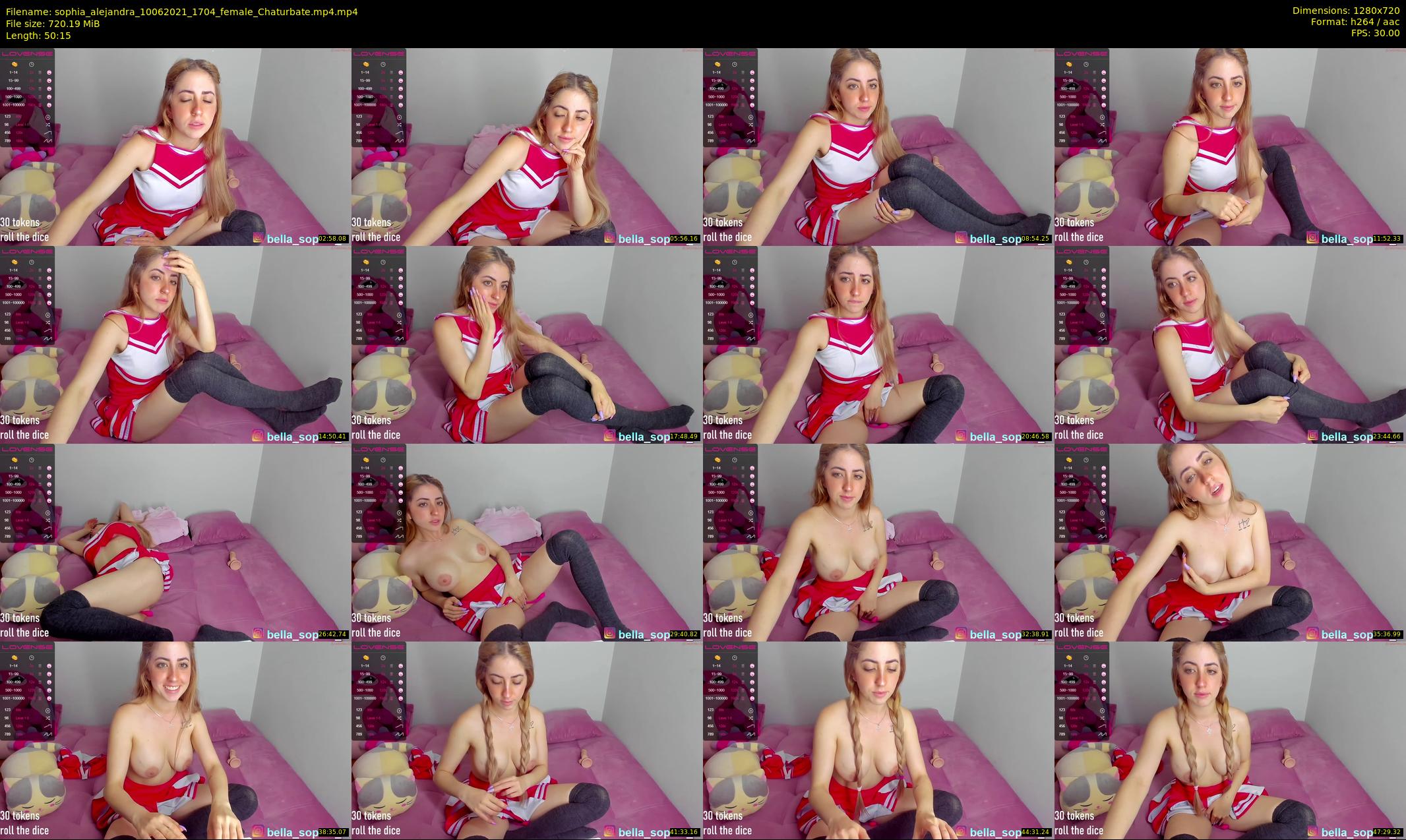 sophia_alejandra — 51 minute Chaturbate female cam show recording, 720p, Jun 10, 2021