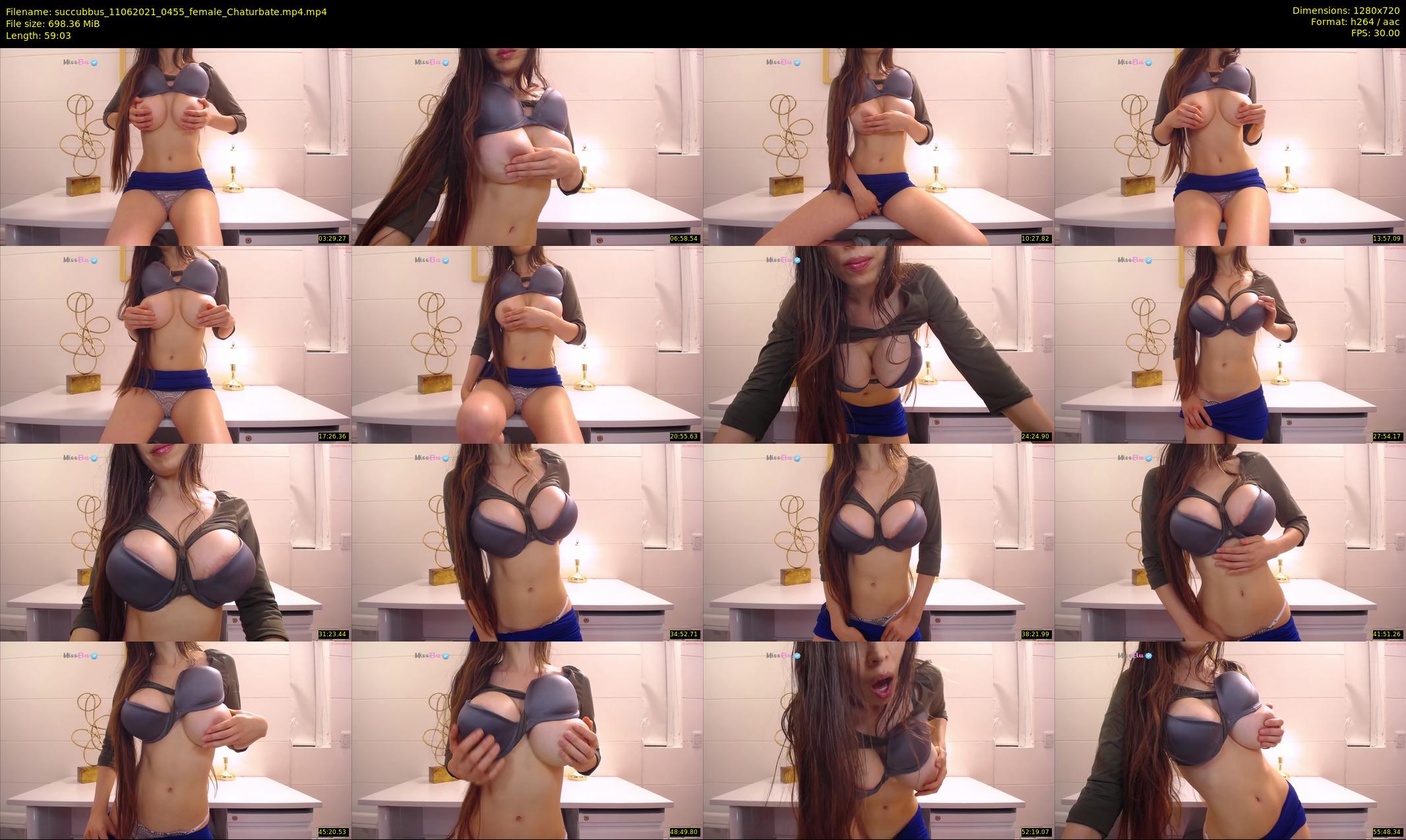 succubbus — 60 minute Chaturbate female cam show recording, 720p, Jun 11, 2021