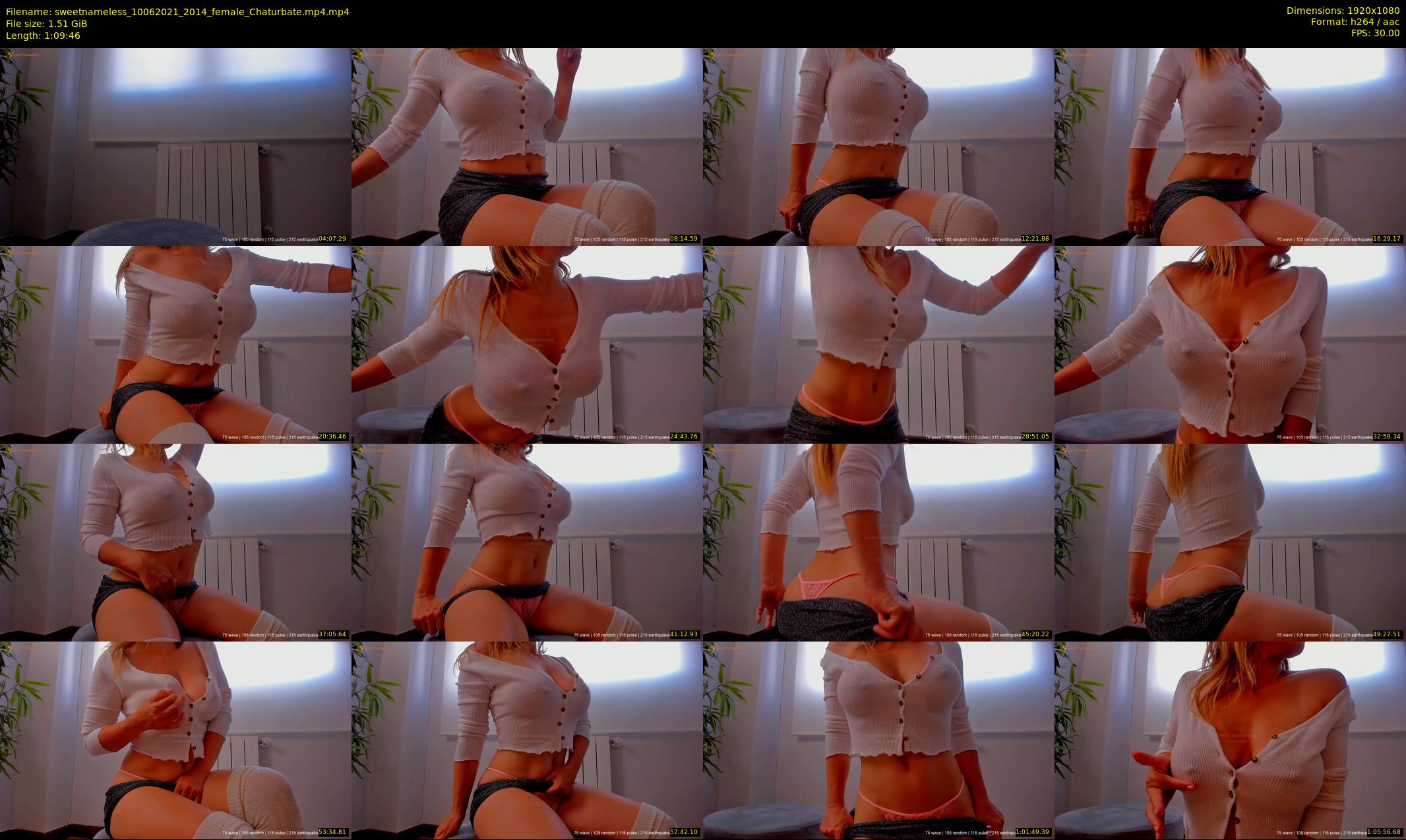 sweetnameless — 70 minute Chaturbate couple cam show recording, 1080p, Jun 10, 2021