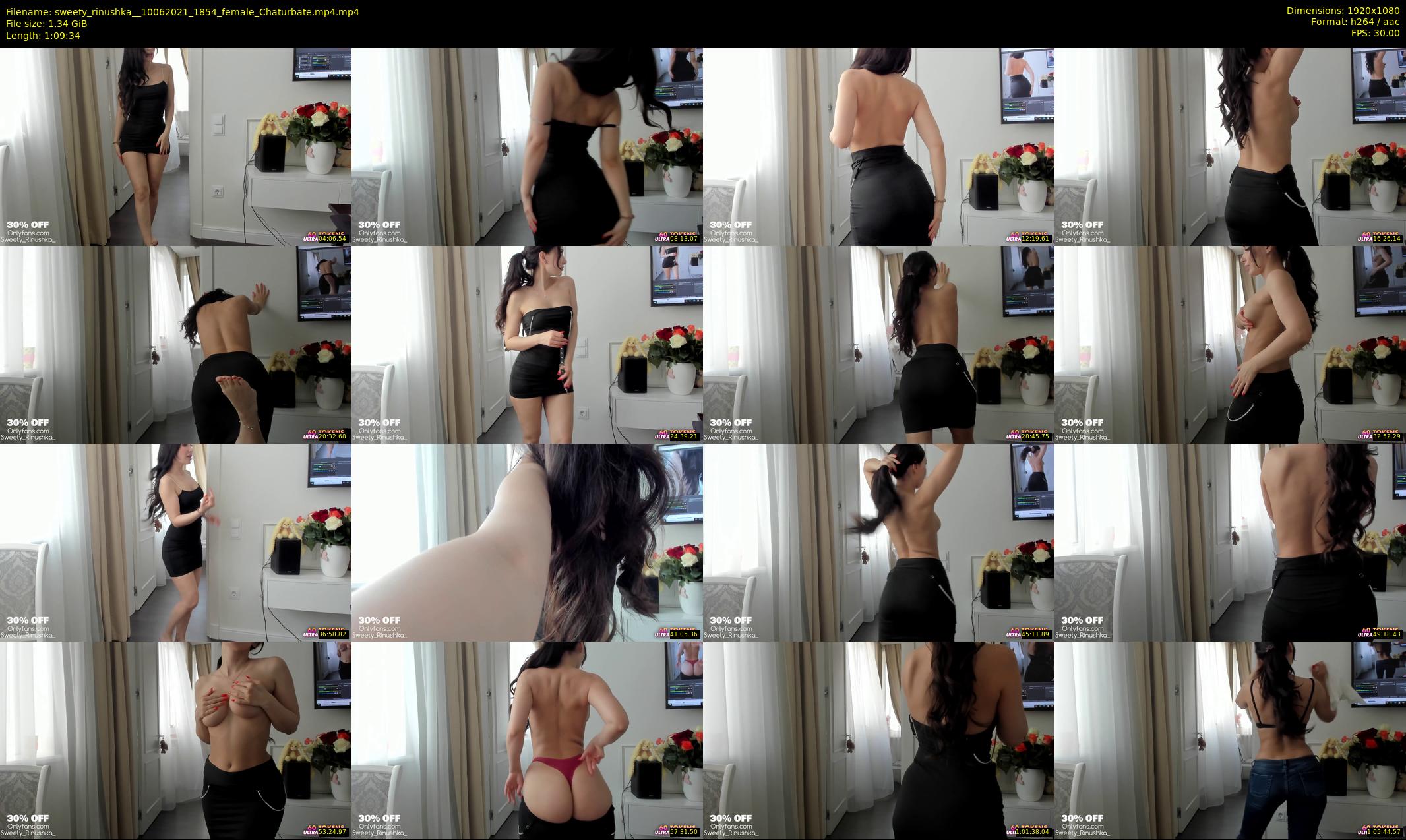 sweety_rinushka_ — 70 minute Chaturbate female cam show recording, 1080p, Jun 10, 2021