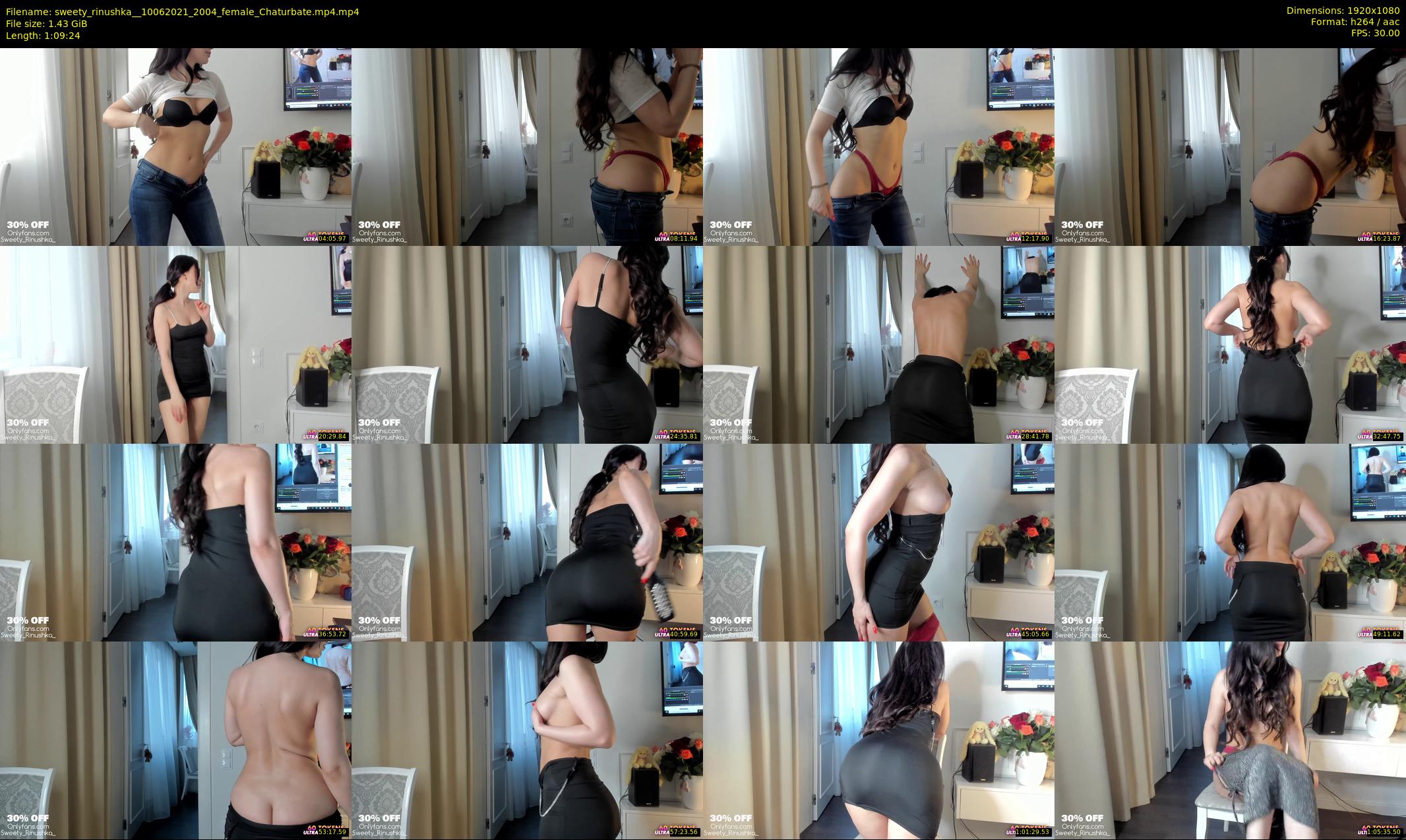 sweety_rinushka_ — 70 minute Chaturbate female cam show recording, 1080p, Jun 10, 2021