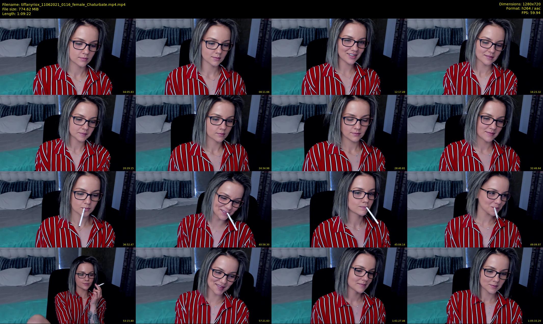 tiffanyriox — 70 minute Chaturbate female cam show recording, 720p, Jun 11, 2021