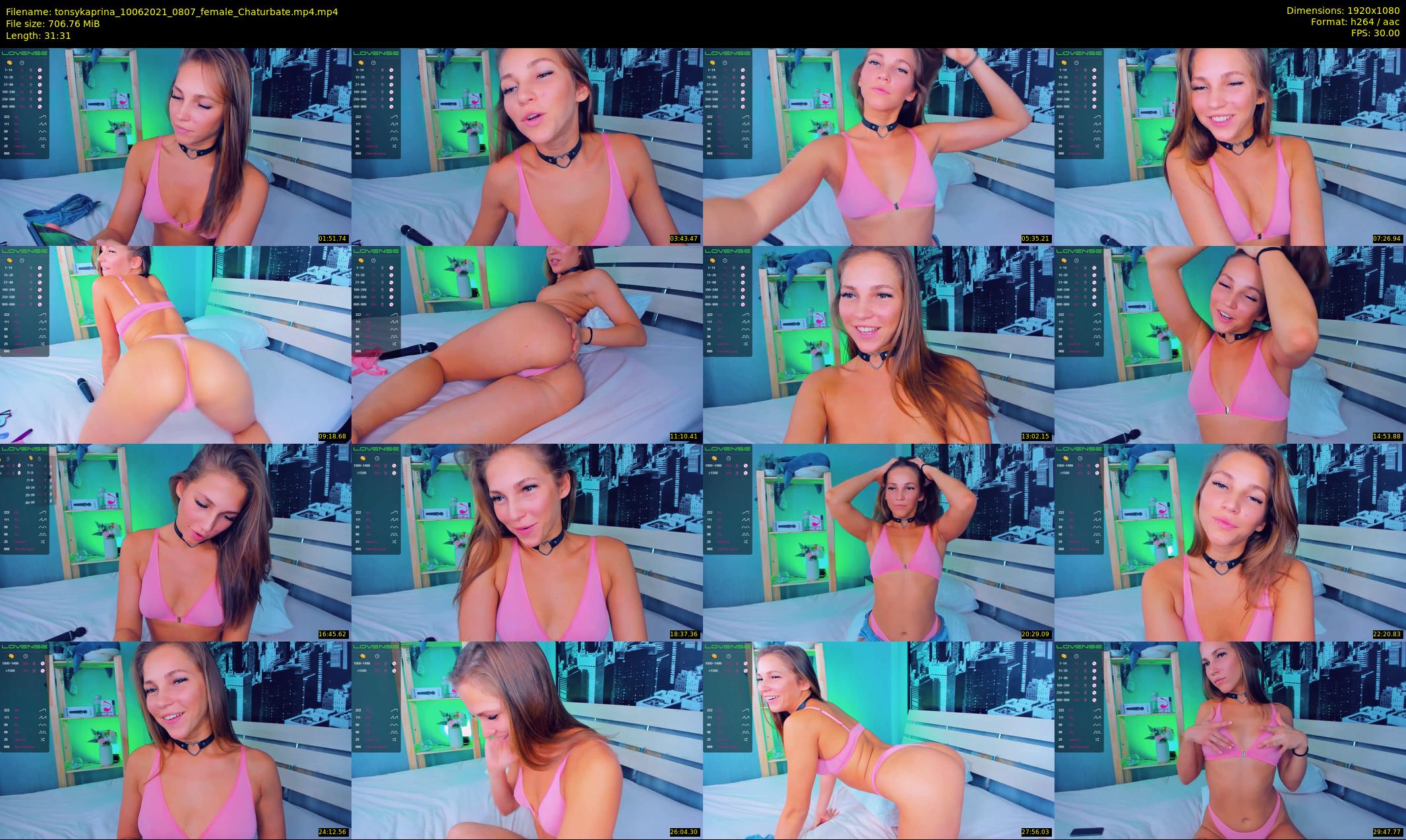 tonsykaprina — 32 minute Chaturbate couple cam show recording, 1080p, Jun 10, 2021