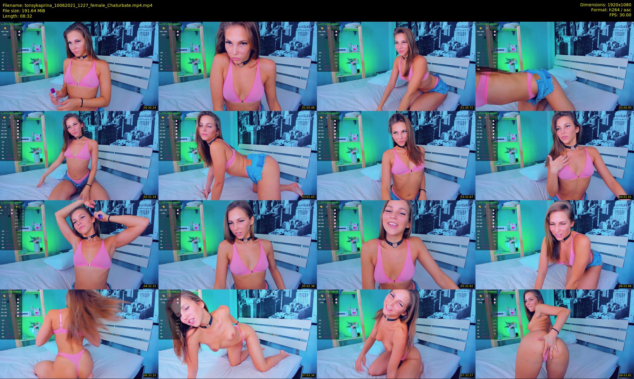 tonsykaprina — 9 minute Chaturbate couple cam show recording, 1080p, Jun 10, 2021
