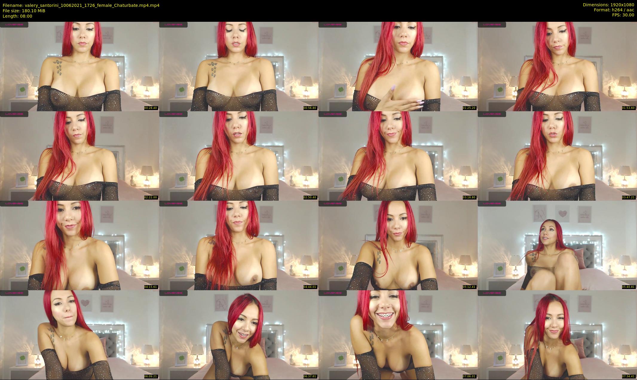 valery_santorini — 8 minute Chaturbate female cam show recording, 1080p, Jun 10, 2021