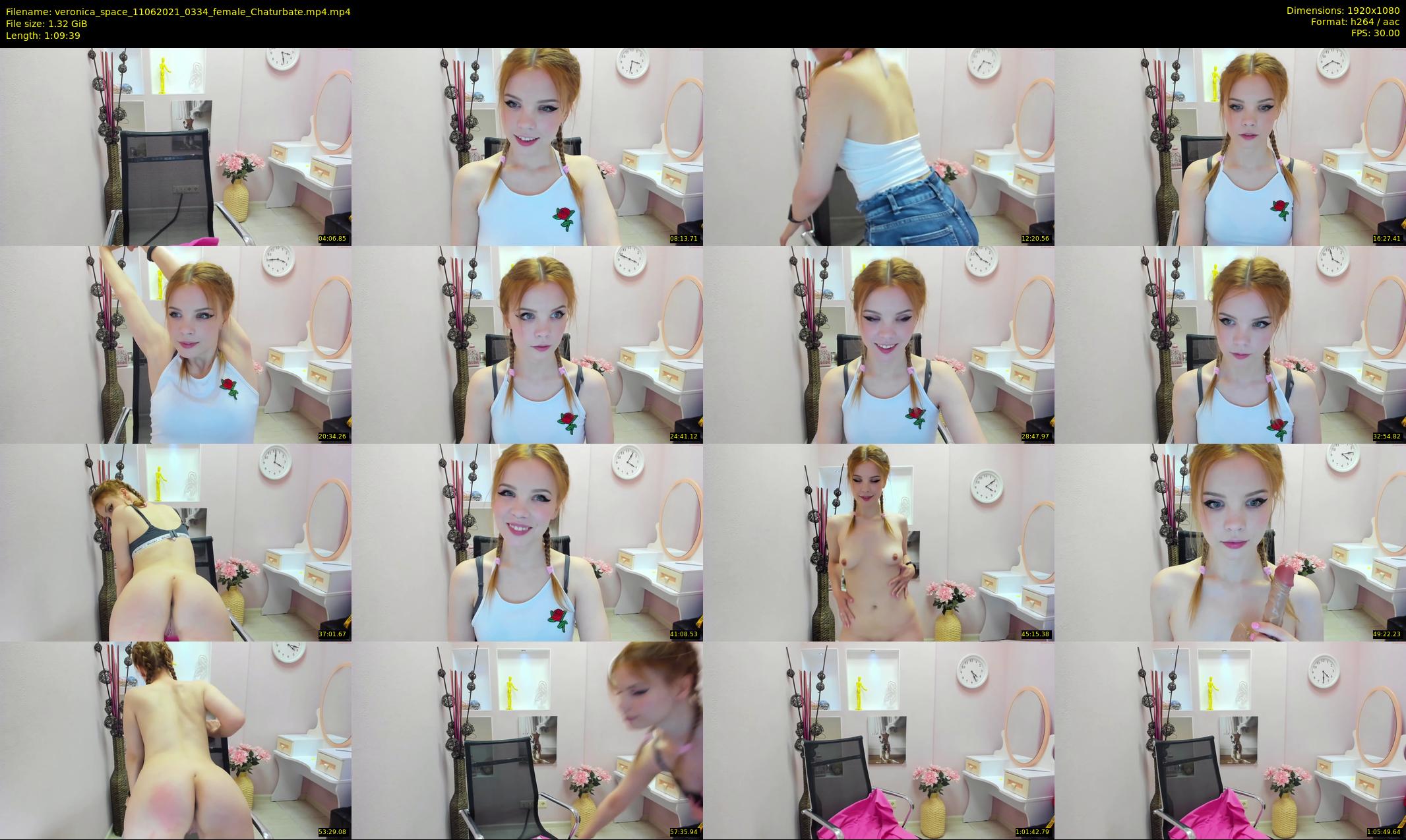 veronica_space — 70 minute Chaturbate female cam show recording, 1080p, Jun 11, 2021