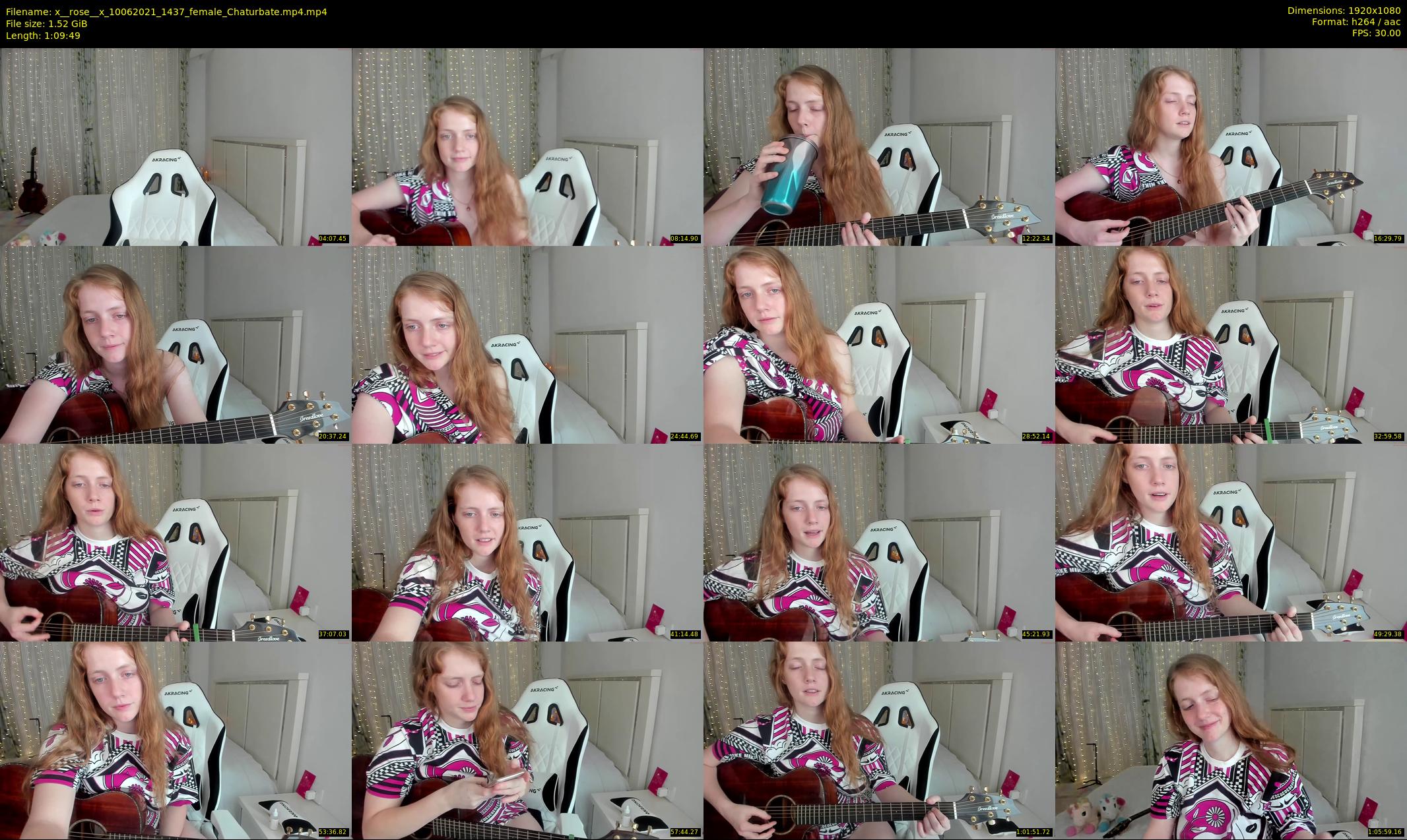 x__rose__x — 70 minute Chaturbate female cam show recording, 1080p, Jun 10, 2021