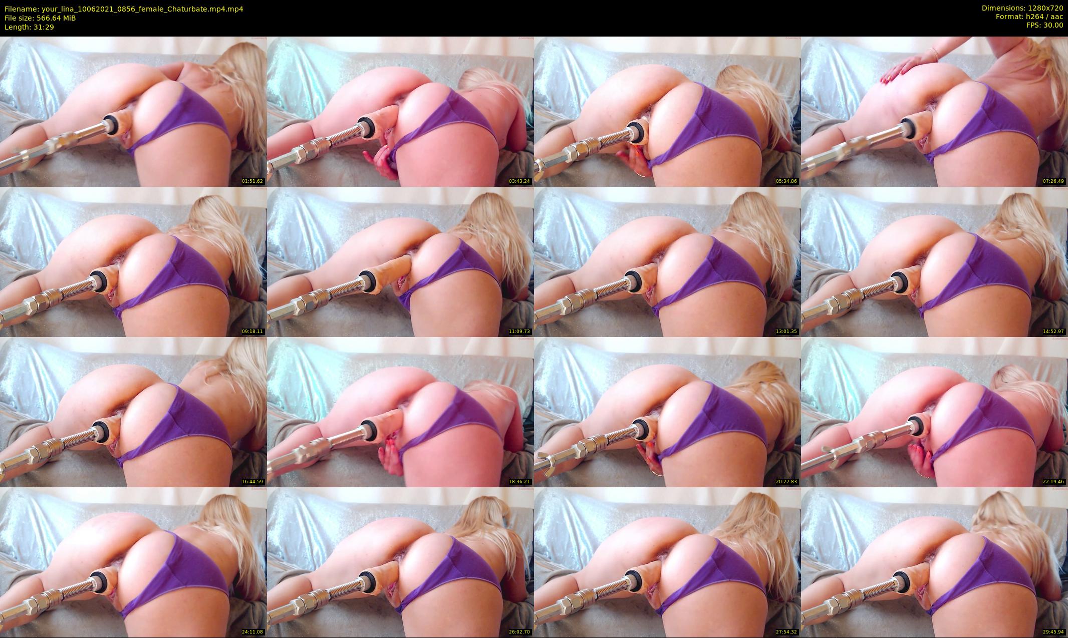 your_lina — 32 minute Chaturbate female cam show recording, 720p, Jun 10, 2021
