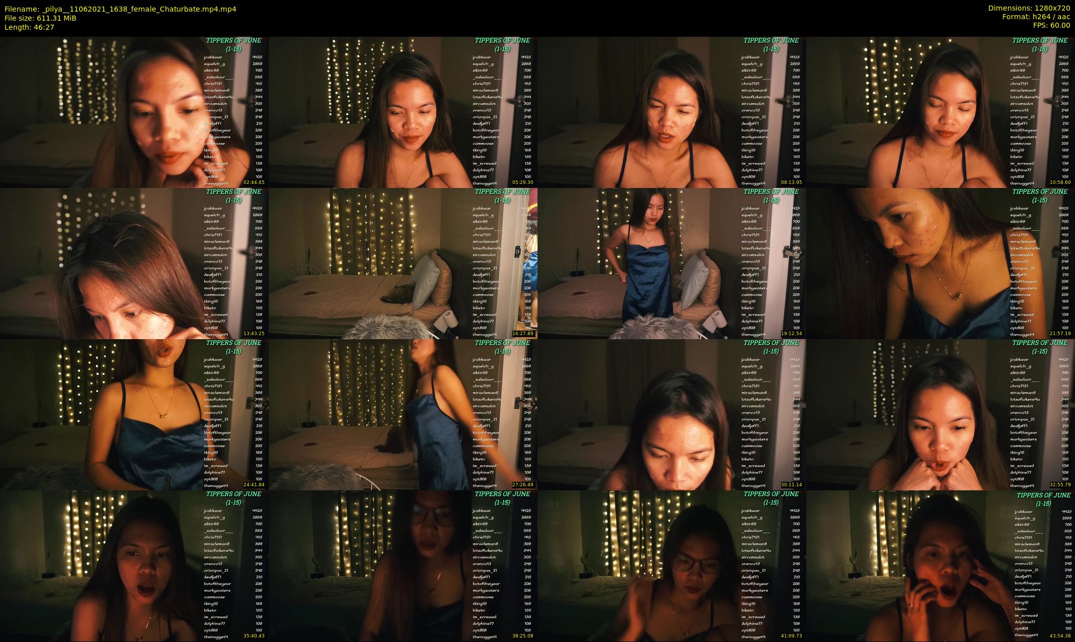 _pilya_ — 47 minute Chaturbate female cam show recording, 720p, Jun 11, 2021