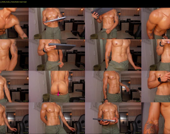 aaronmagnum — 70 minute Chaturbate male cam show recording, 1080p, Jun 12, 2021