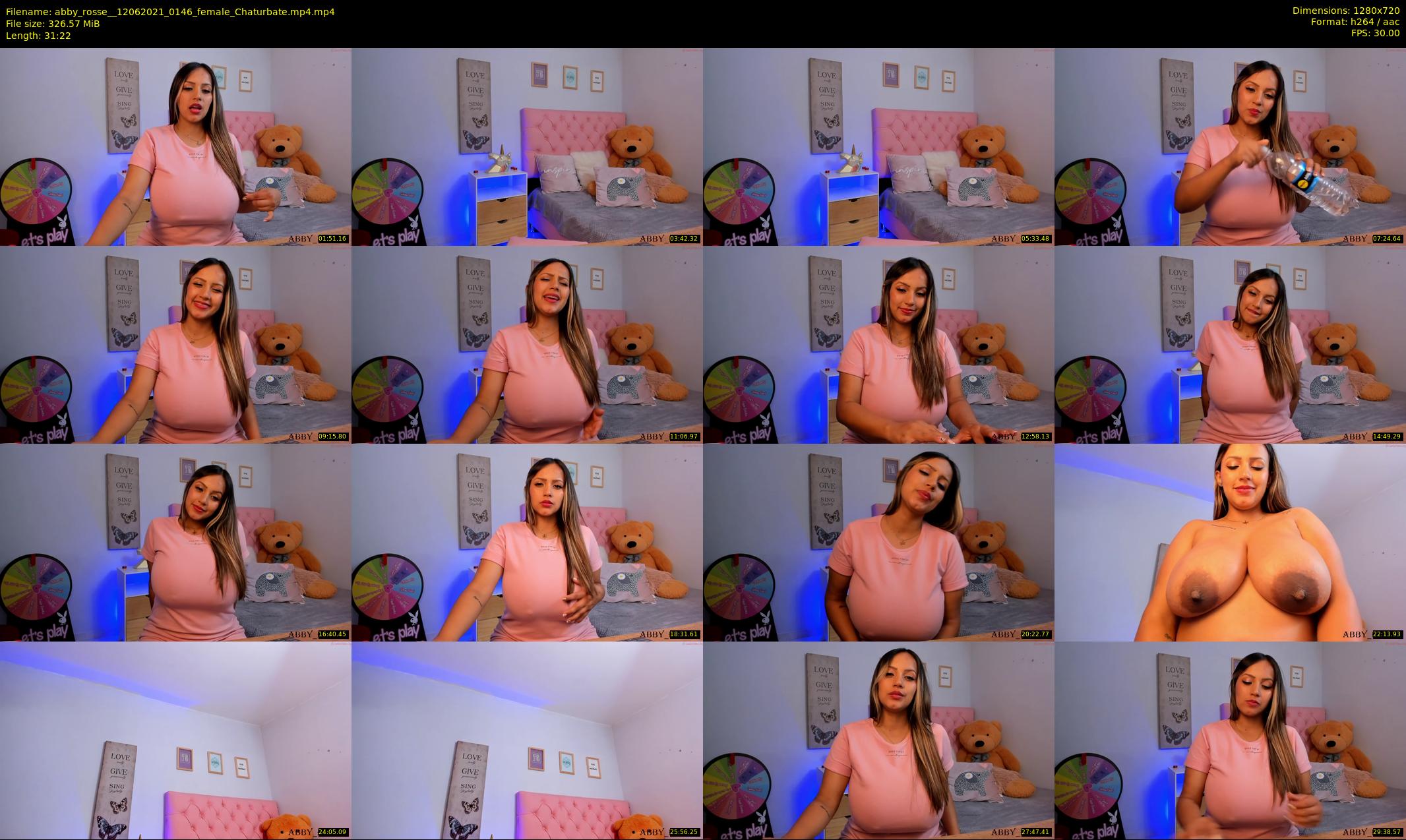 abby_rosse_ — 32 minute Chaturbate female cam show recording, 720p, Jun 12, 2021