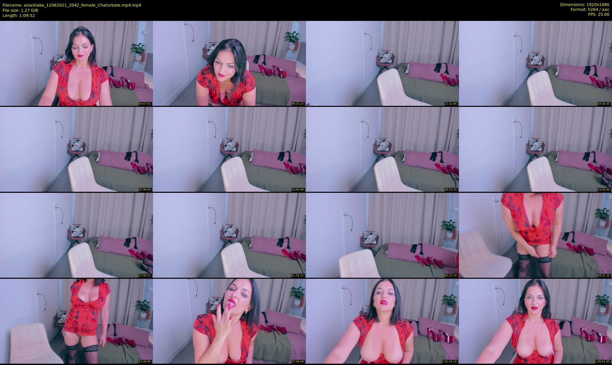 aizashake — 70 minute Chaturbate female cam show recording, 1080p, Jun 11, 2021