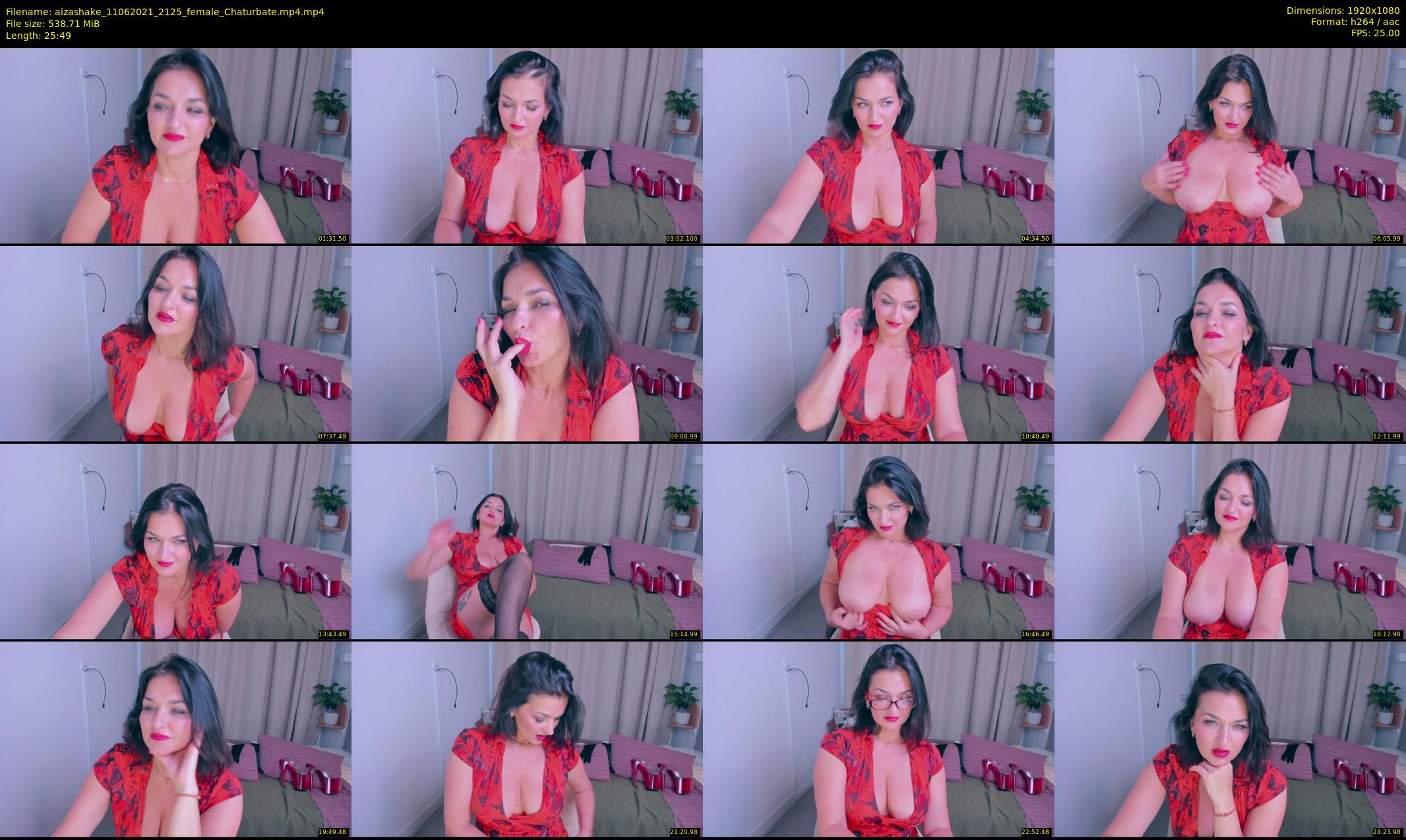 aizashake — 26 minute Chaturbate female cam show recording, 1080p, Jun 11, 2021