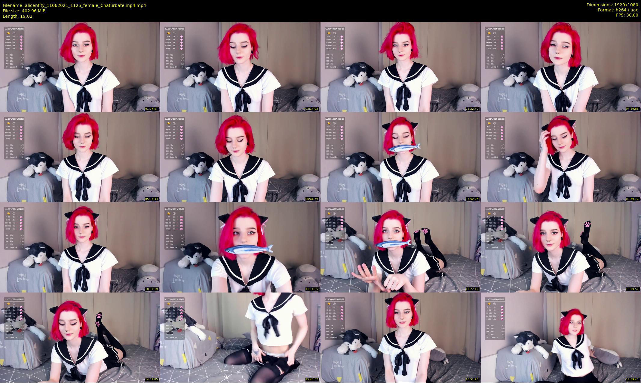 alicentity — 20 minute Chaturbate female cam show recording, 1080p, Jun 11, 2021