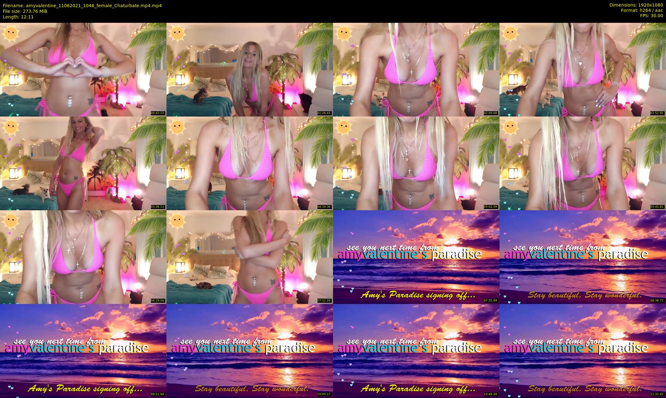 amyvalentine — 13 minute Chaturbate female cam show recording, 1080p, Jun 11, 2021