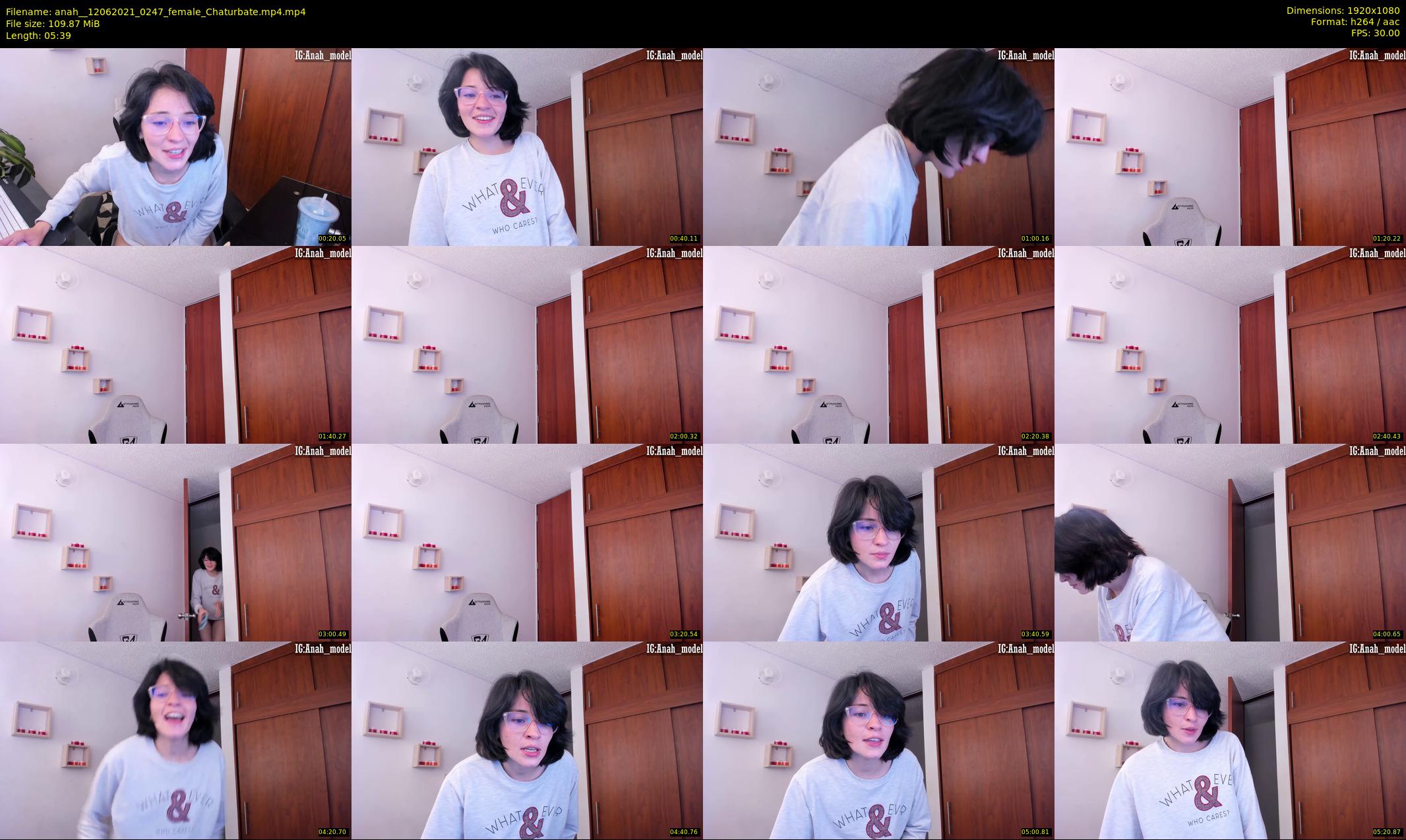 anah_ — 6 minute Chaturbate female cam show recording, 1080p, Jun 12, 2021