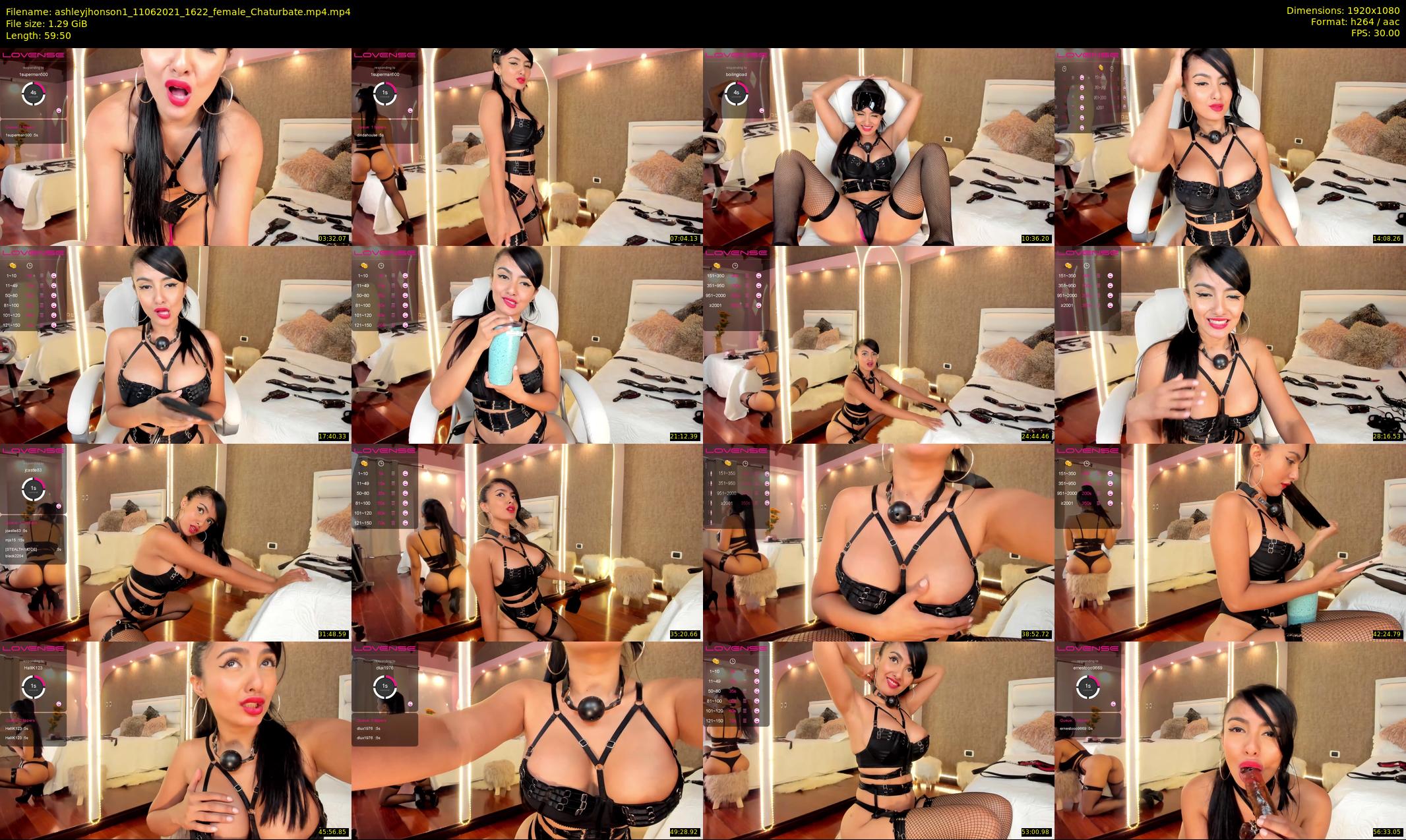 ashleyjhonson1 — 60 minute Chaturbate female cam show recording, 1080p, Jun 11, 2021