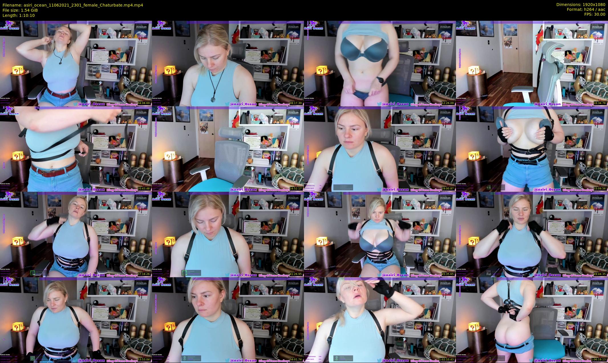 asiri_ocean — 71 minute Chaturbate female cam show recording, 1080p, Jun 11, 2021