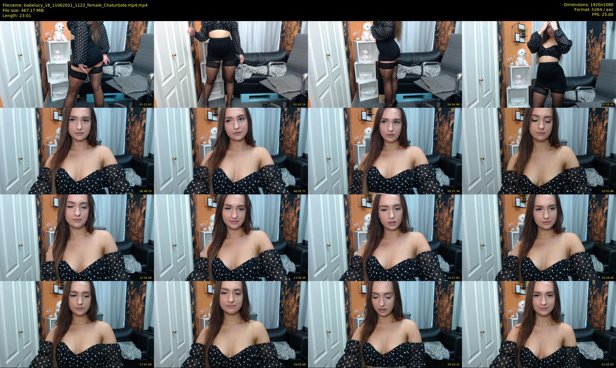 babelucy_18 — 24 minute Chaturbate female cam show recording, 1080p, Jun 11, 2021