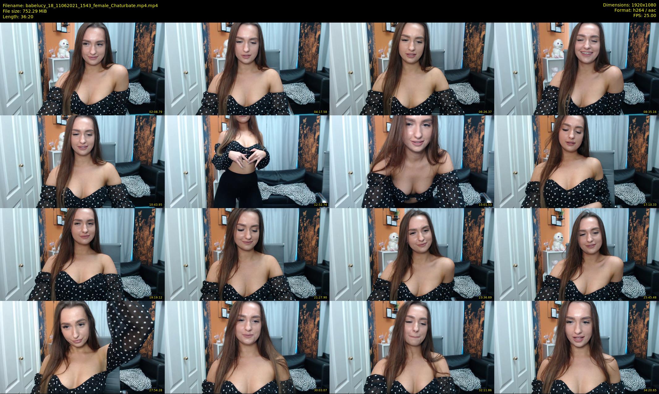 babelucy_18 — 37 minute Chaturbate female cam show recording, 1080p, Jun 11, 2021