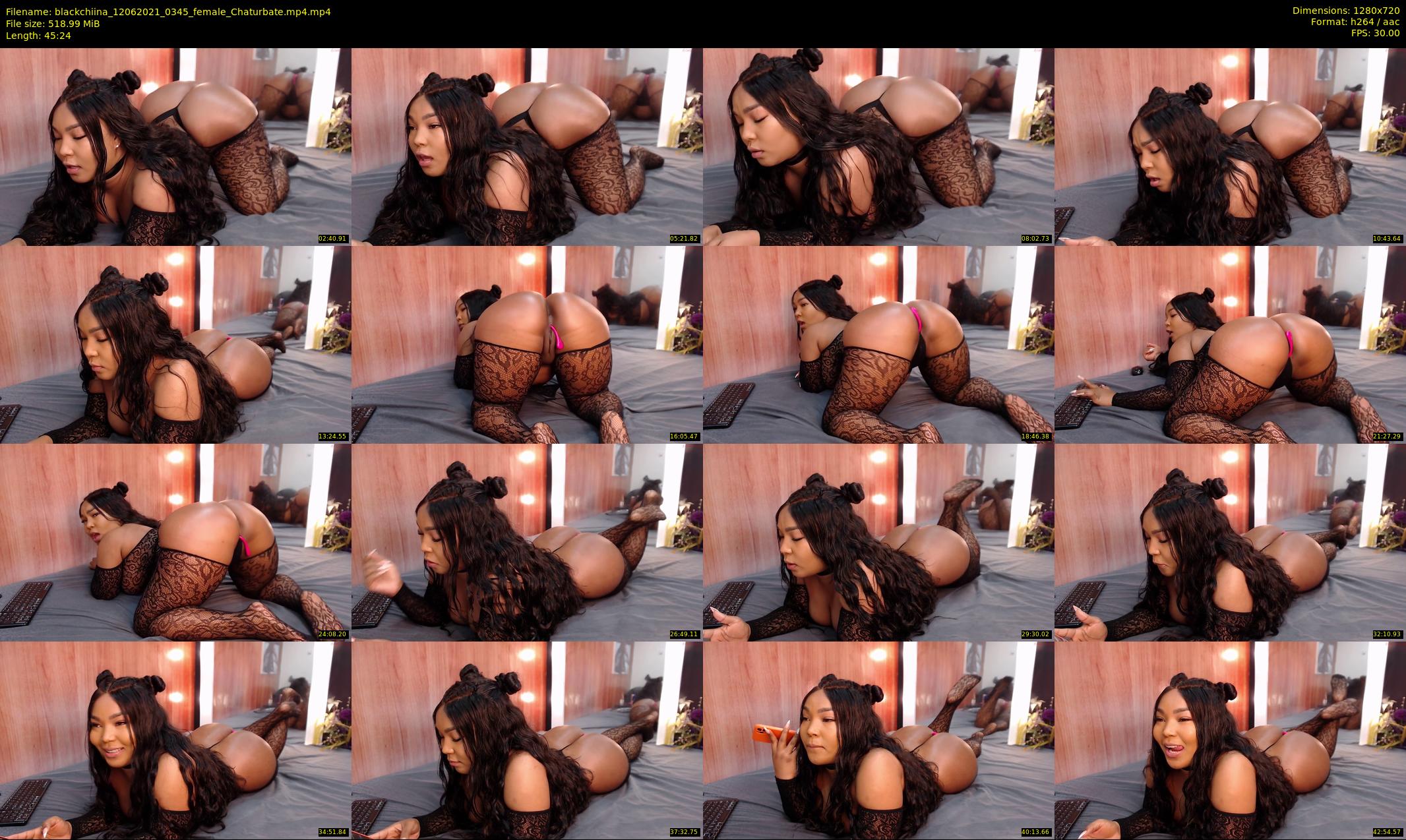 blackchiina — 46 minute Chaturbate female cam show recording, 720p, Jun 12, 2021