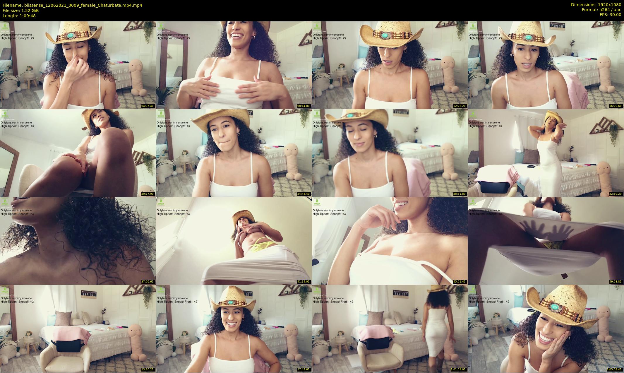 blissense — 70 minute Chaturbate female cam show recording, 1080p, Jun 12, 2021