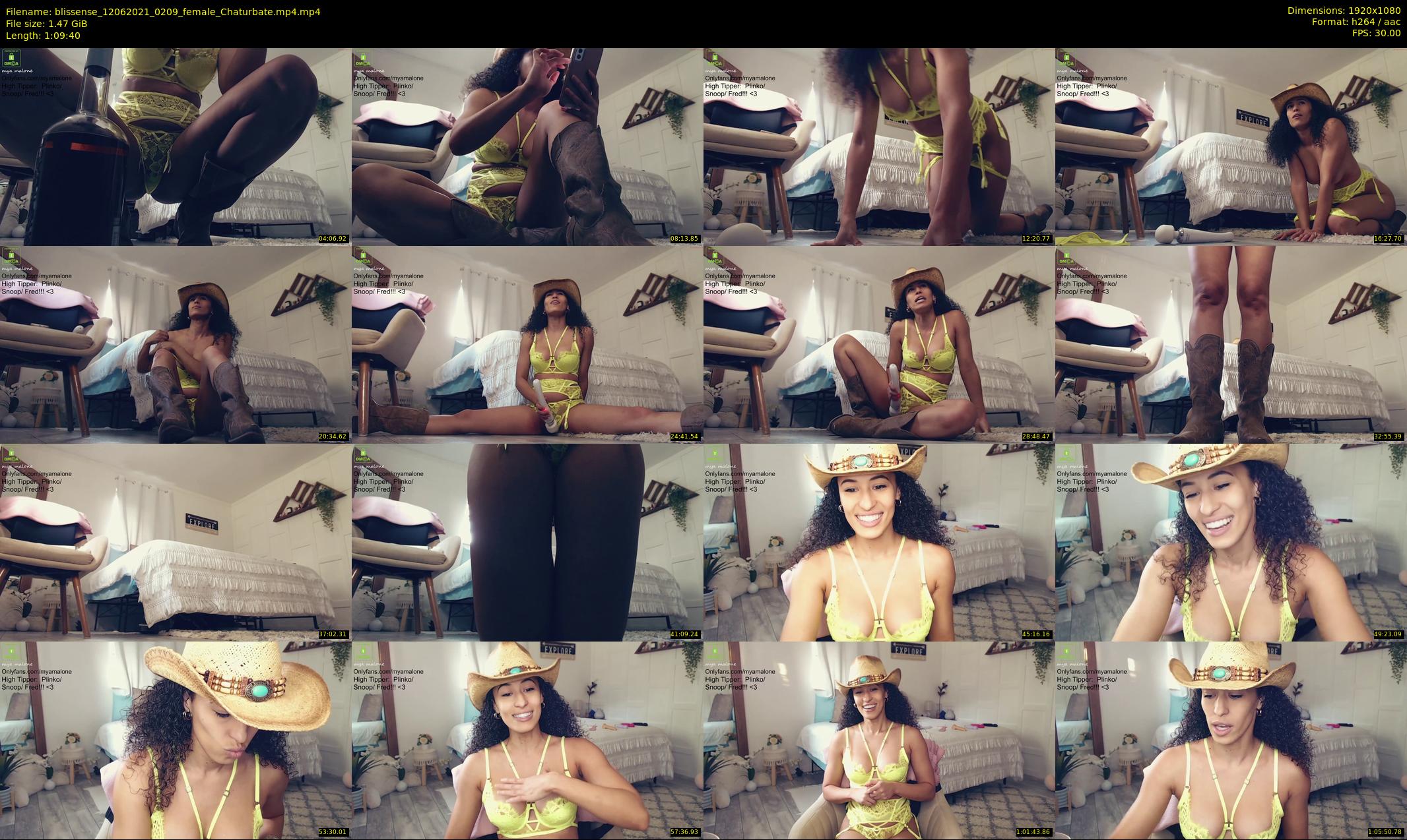blissense — 70 minute Chaturbate female cam show recording, 1080p, Jun 12, 2021