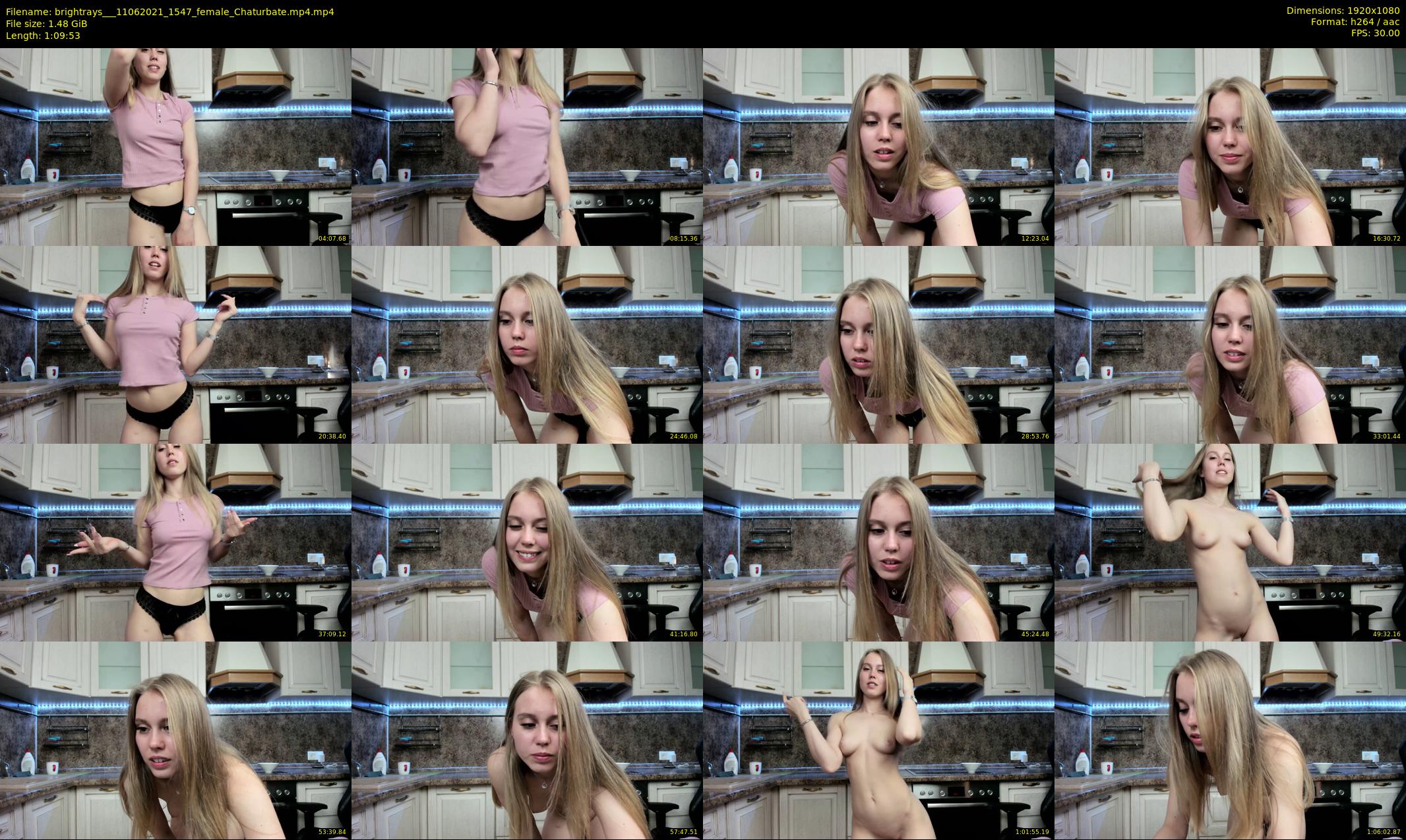 brightrays__ — 70 minute Chaturbate female cam show recording, 1080p, Jun 11, 2021
