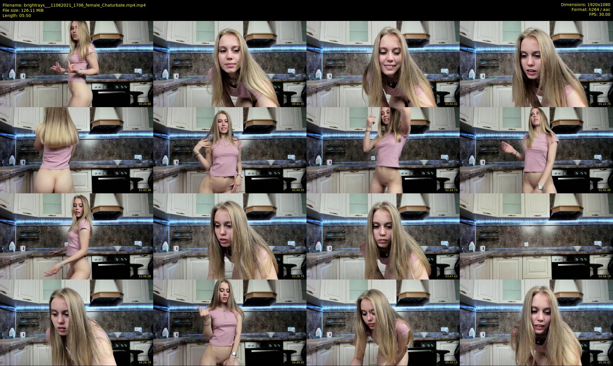 brightrays__ — 6 minute Chaturbate female cam show recording, 1080p, Jun 11, 2021