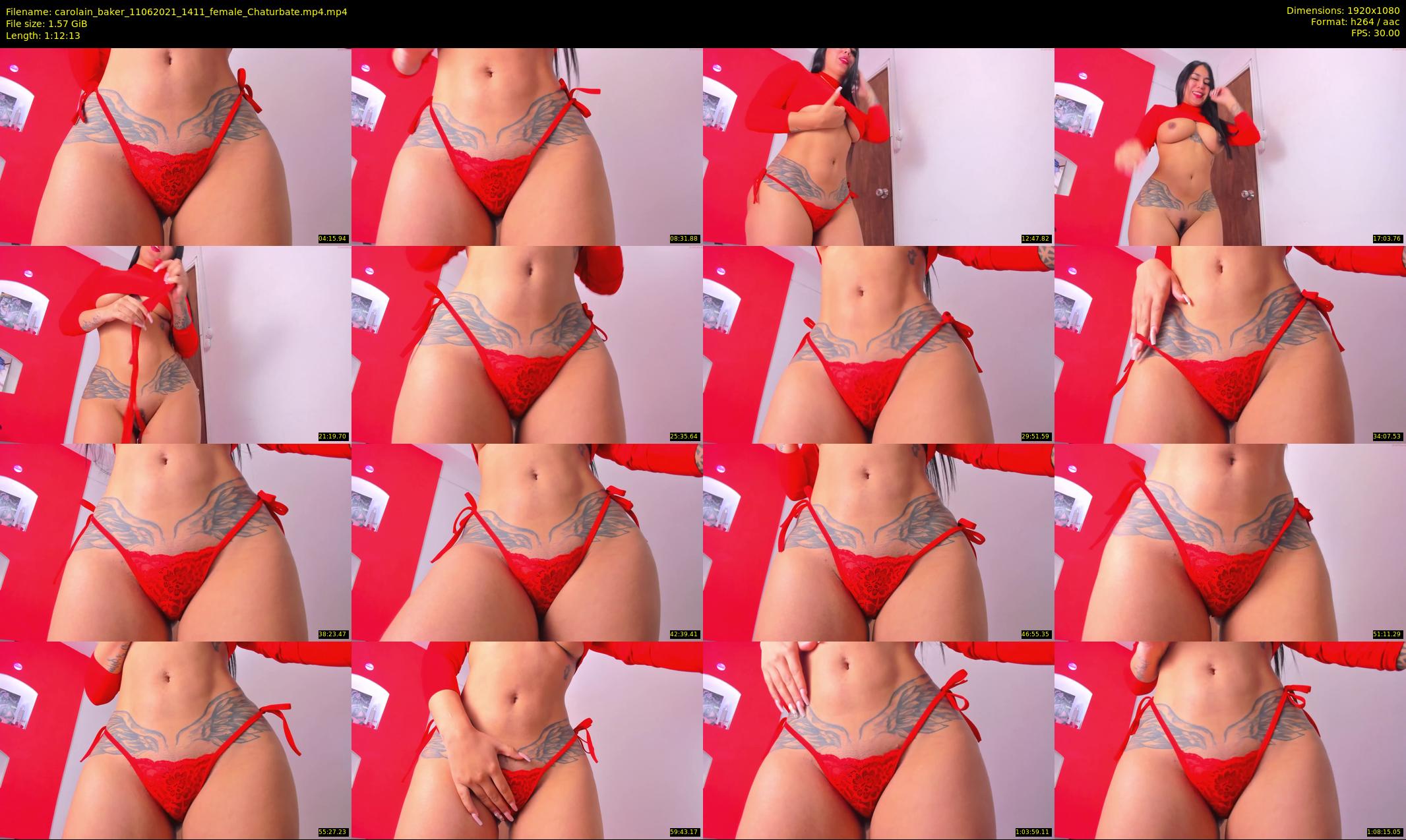 carolain_baker — 73 minute Chaturbate female cam show recording, 1080p, Jun 11, 2021