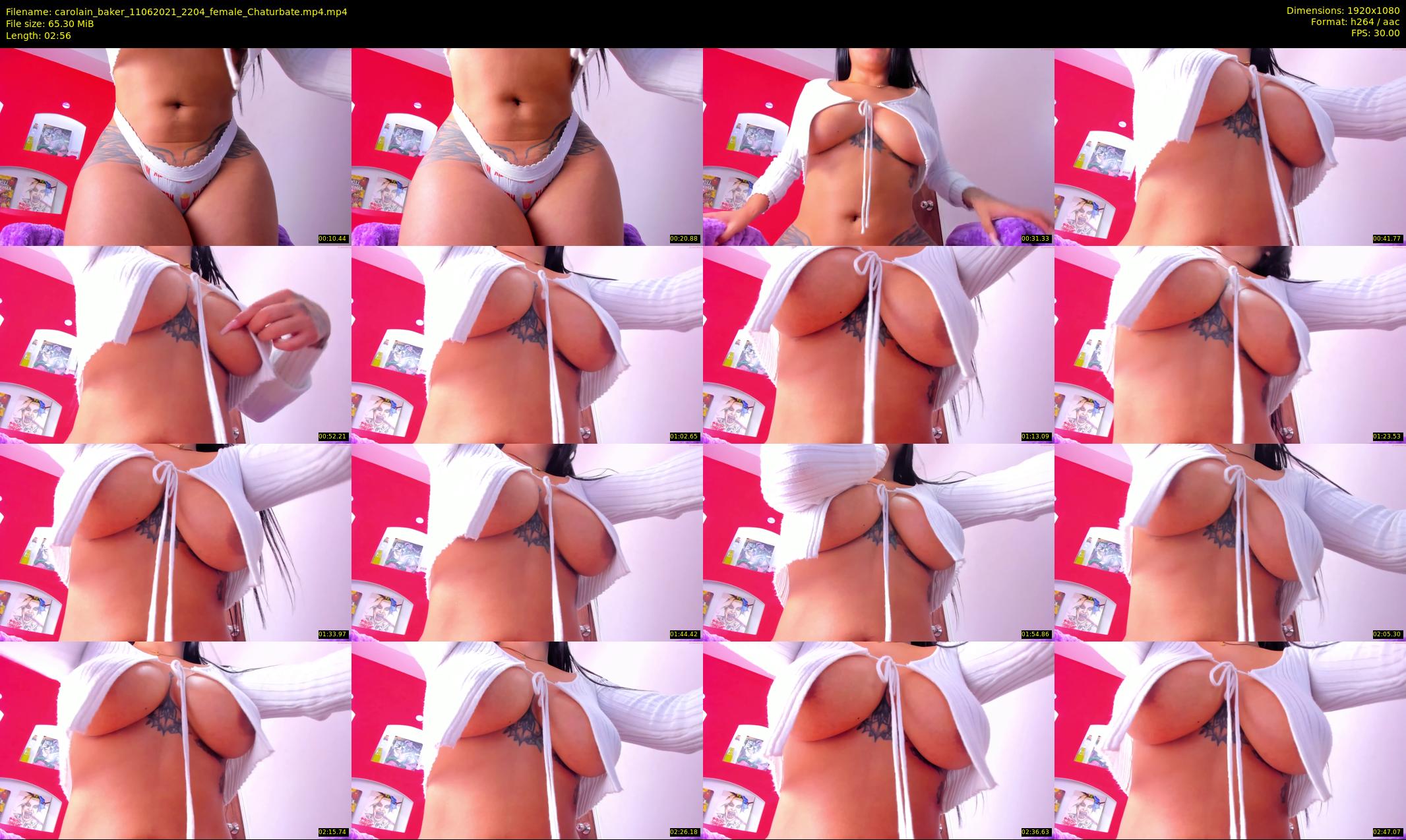 carolain_baker — 3 minute Chaturbate female cam show recording, 1080p, Jun 11, 2021