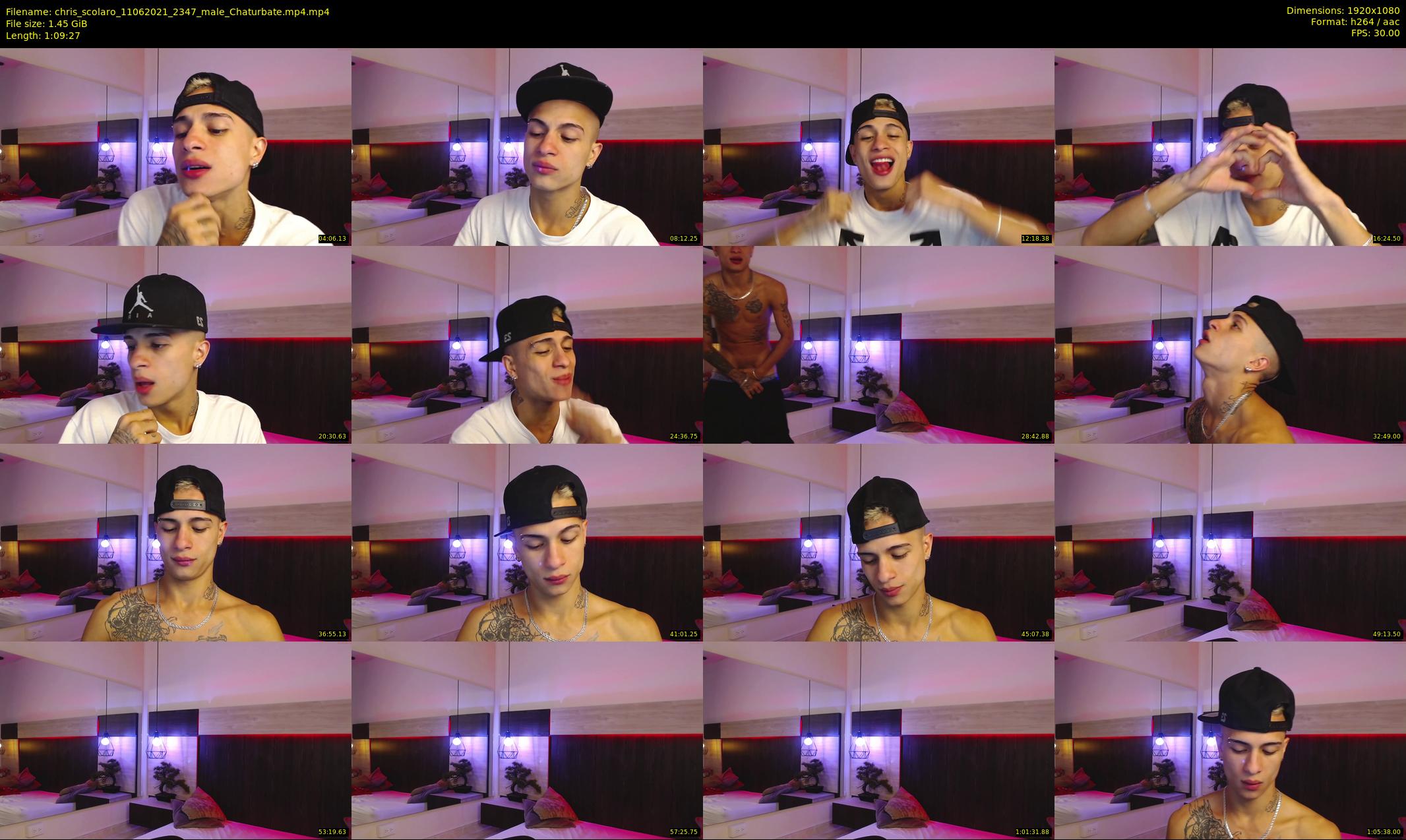 chris_scolaro — 70 minute Chaturbate male cam show recording, 1080p, Jun 11, 2021