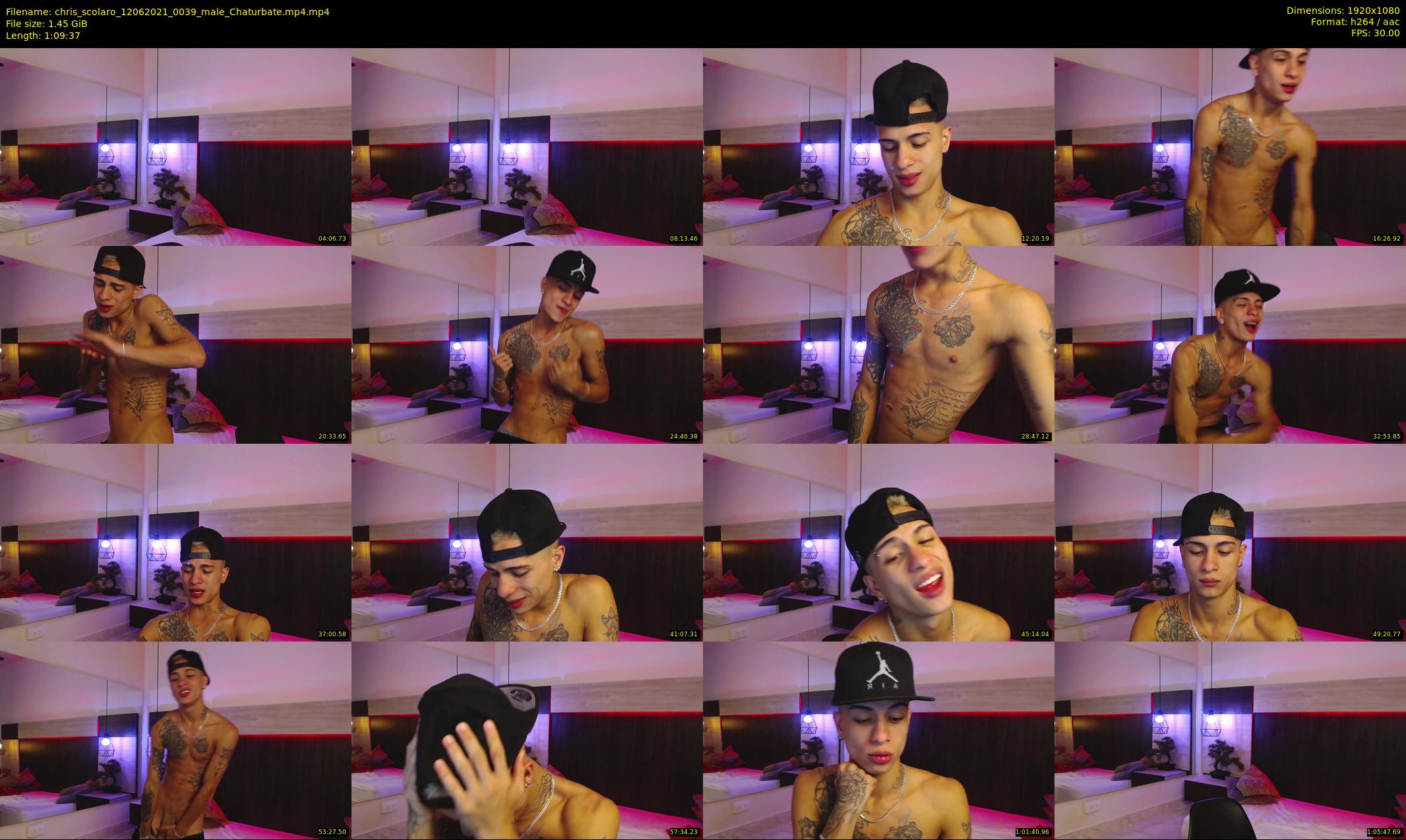 chris_scolaro — 70 minute Chaturbate male cam show recording, 1080p, Jun 12, 2021