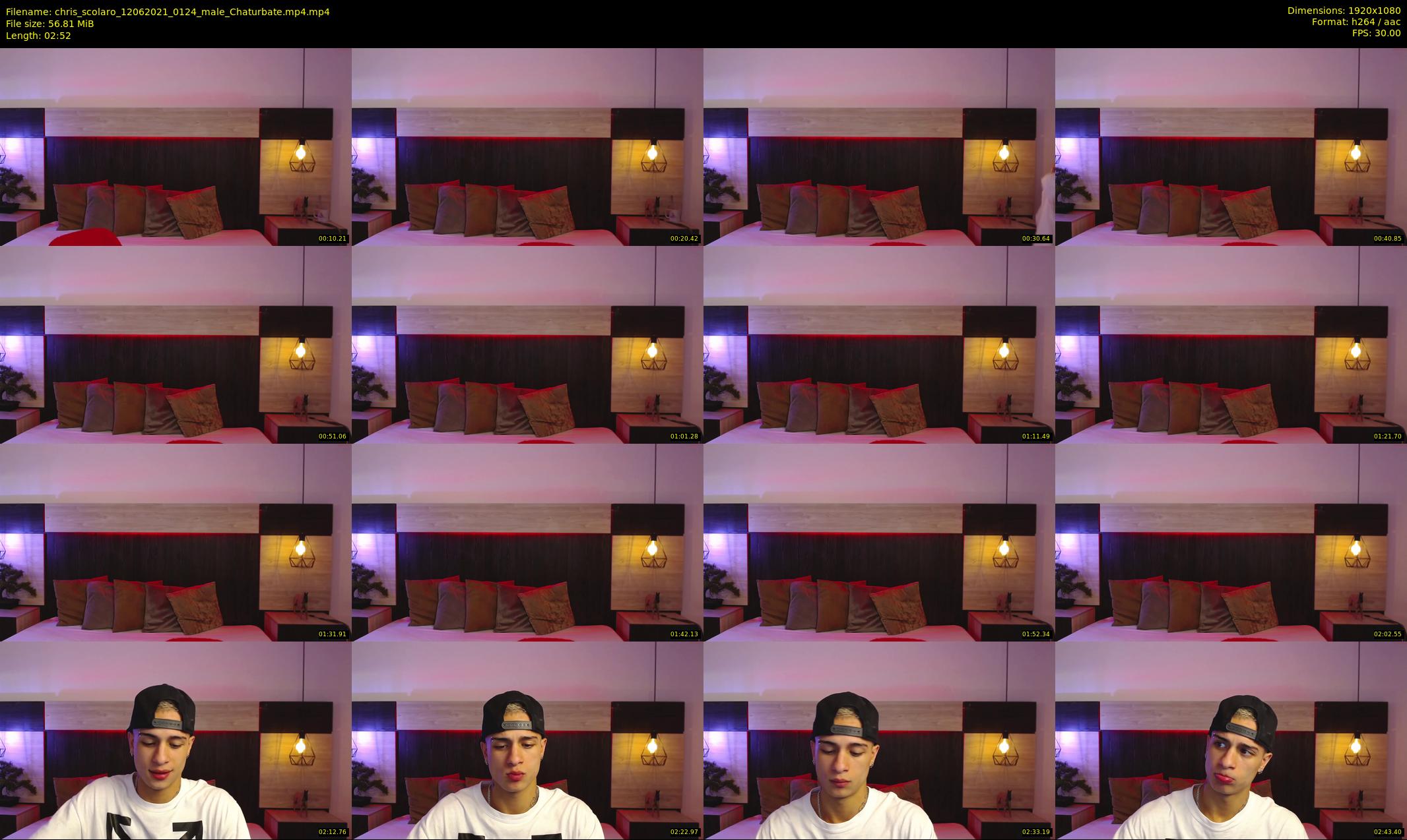 chris_scolaro — 3 minute Chaturbate male cam show recording, 1080p, Jun 12, 2021
