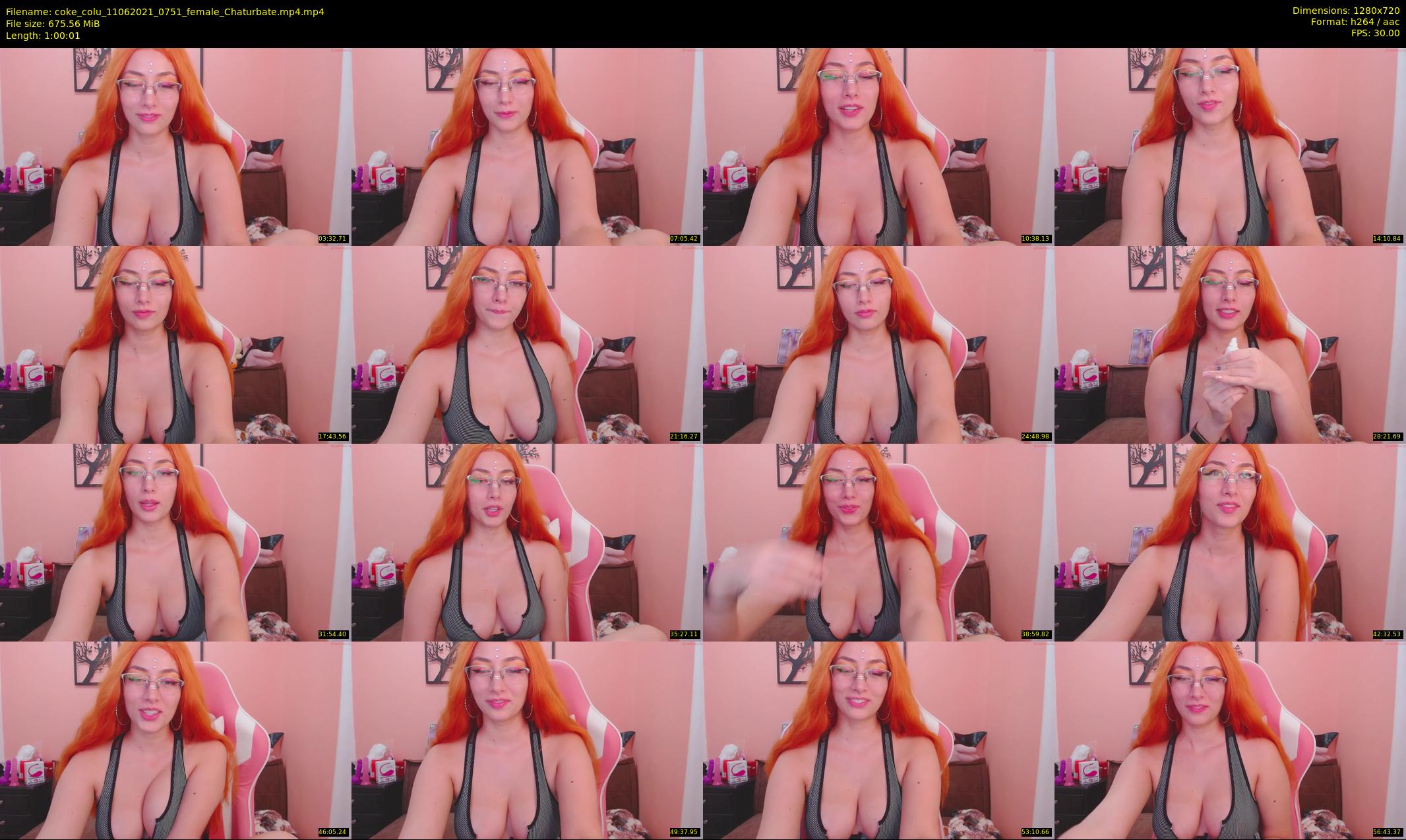 coke_colu — 61 minute Chaturbate female cam show recording, 720p, Jun 11, 2021